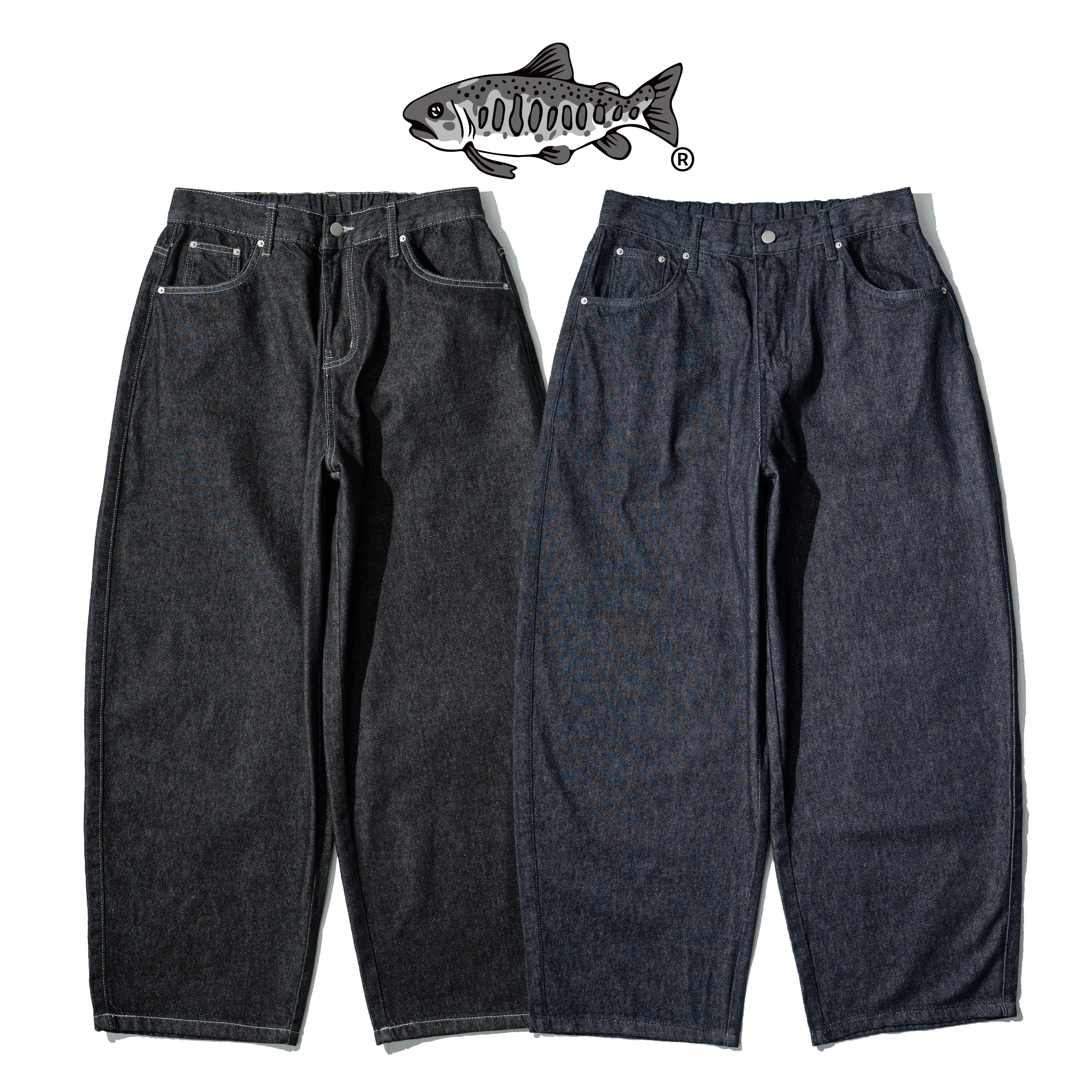 AGILITY Raw Curved Denim Jeans 彎刀 原色牛仔長褲 [BD88]