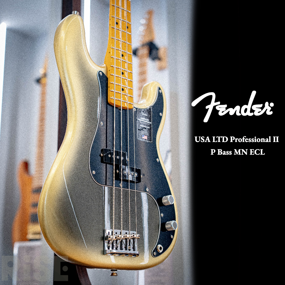 Fender USA LTD Professional II P Bass MN ECL 電貝斯