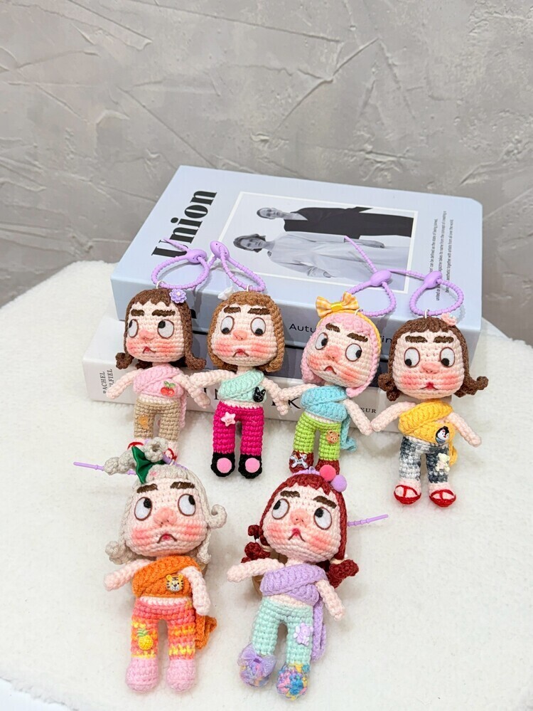 泰服迷你醜娃吊飾-2號『約10-12cm』((不列入會員折扣))