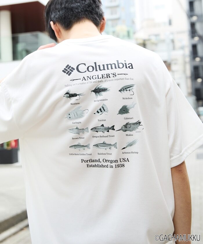 "代購" Columbia × FREAK'S STORE 聯名 Imperial Park 圖鑑背圖 短踢