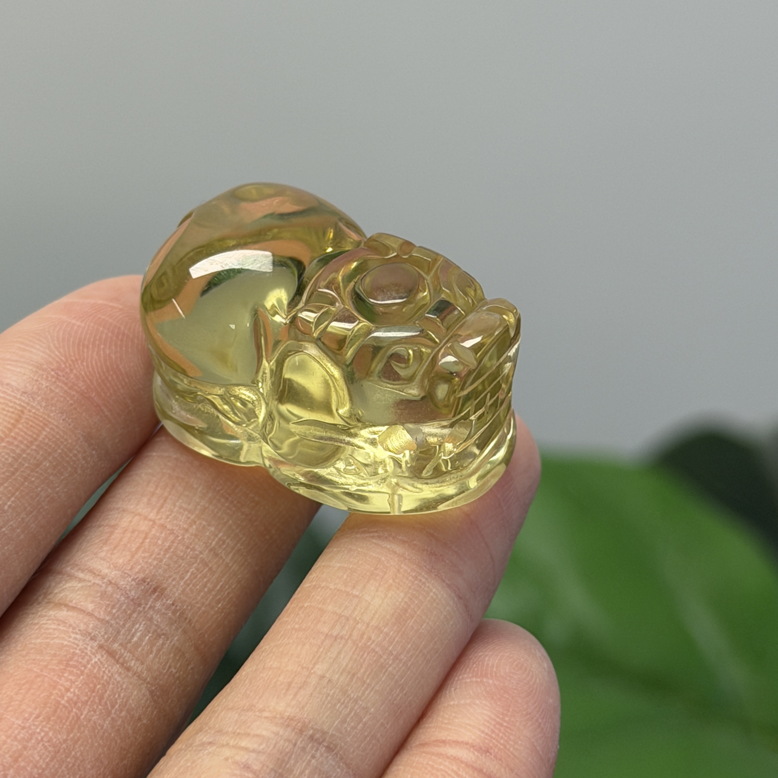 黃水晶貔貅 C1860