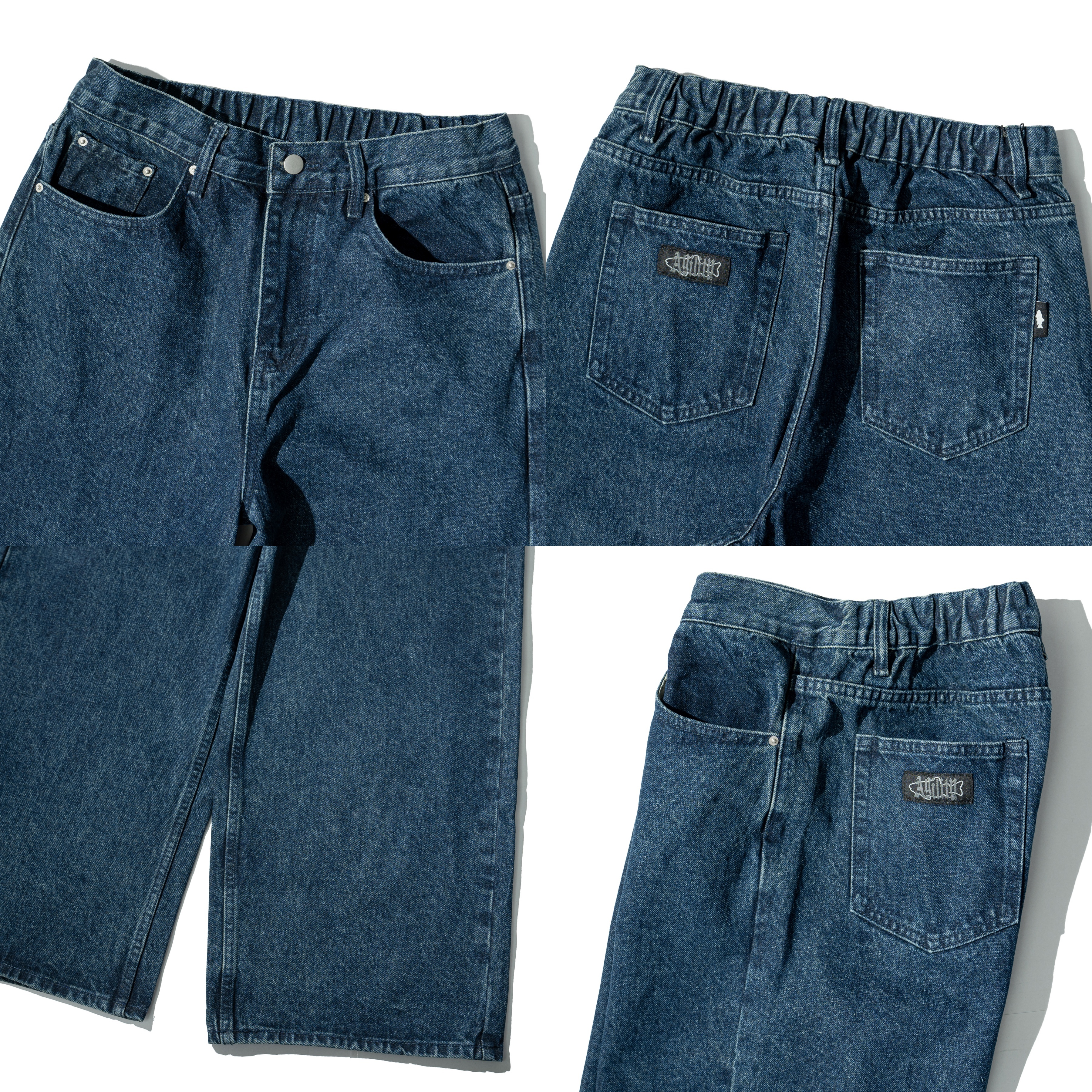 AGILITY Regular Fit  Denim Jeans 寬直筒 牛仔長褲 [BD6]