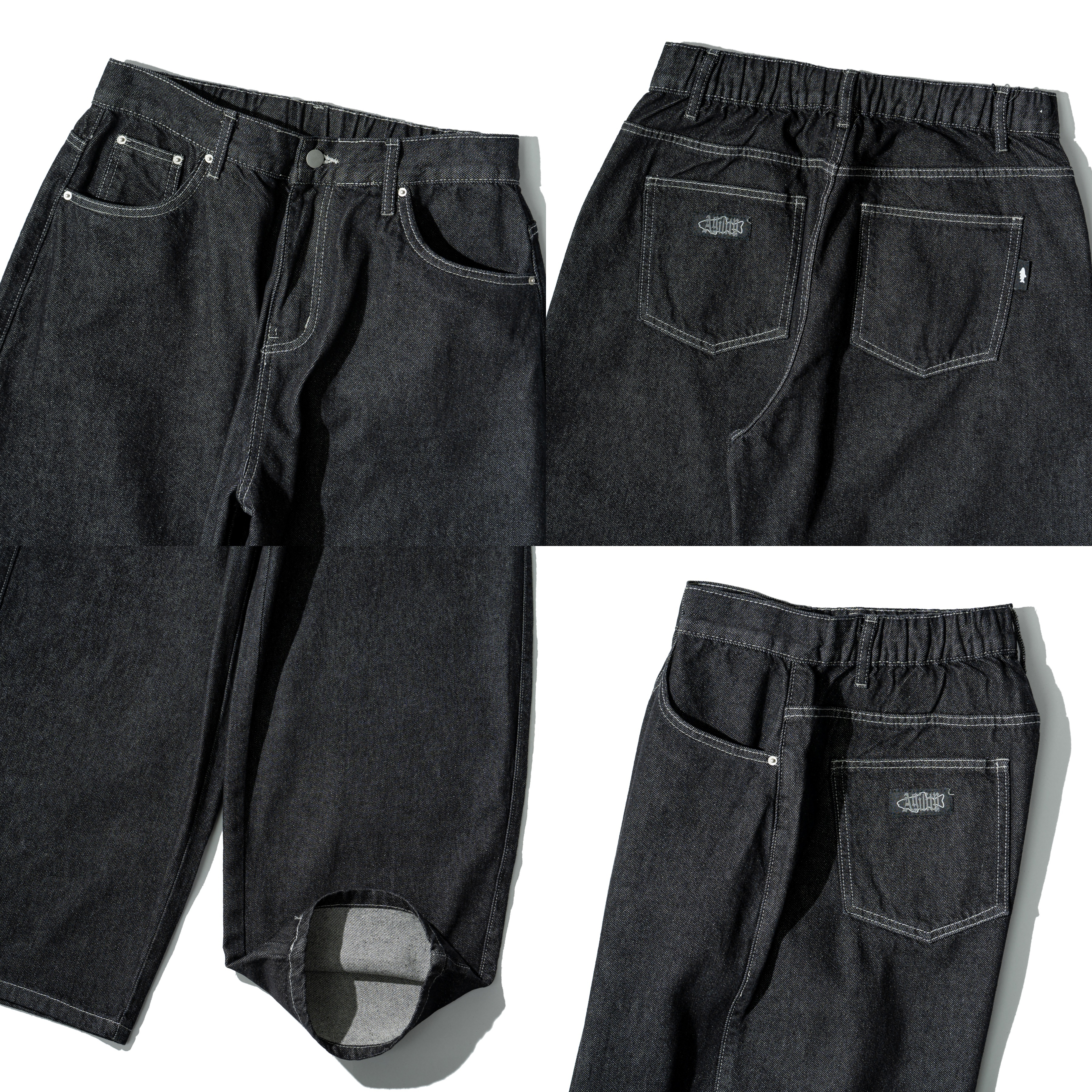 AGILITY Raw Curved Denim Jeans 彎刀 原色牛仔長褲 [BD88]