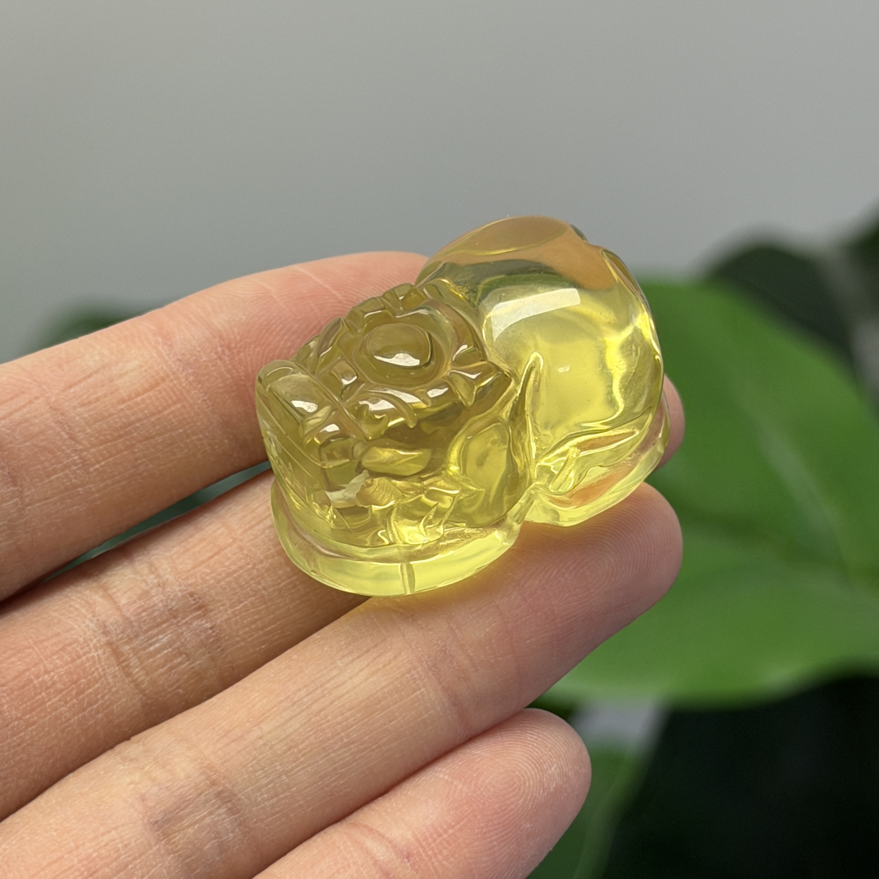 黃水晶貔貅 C1859