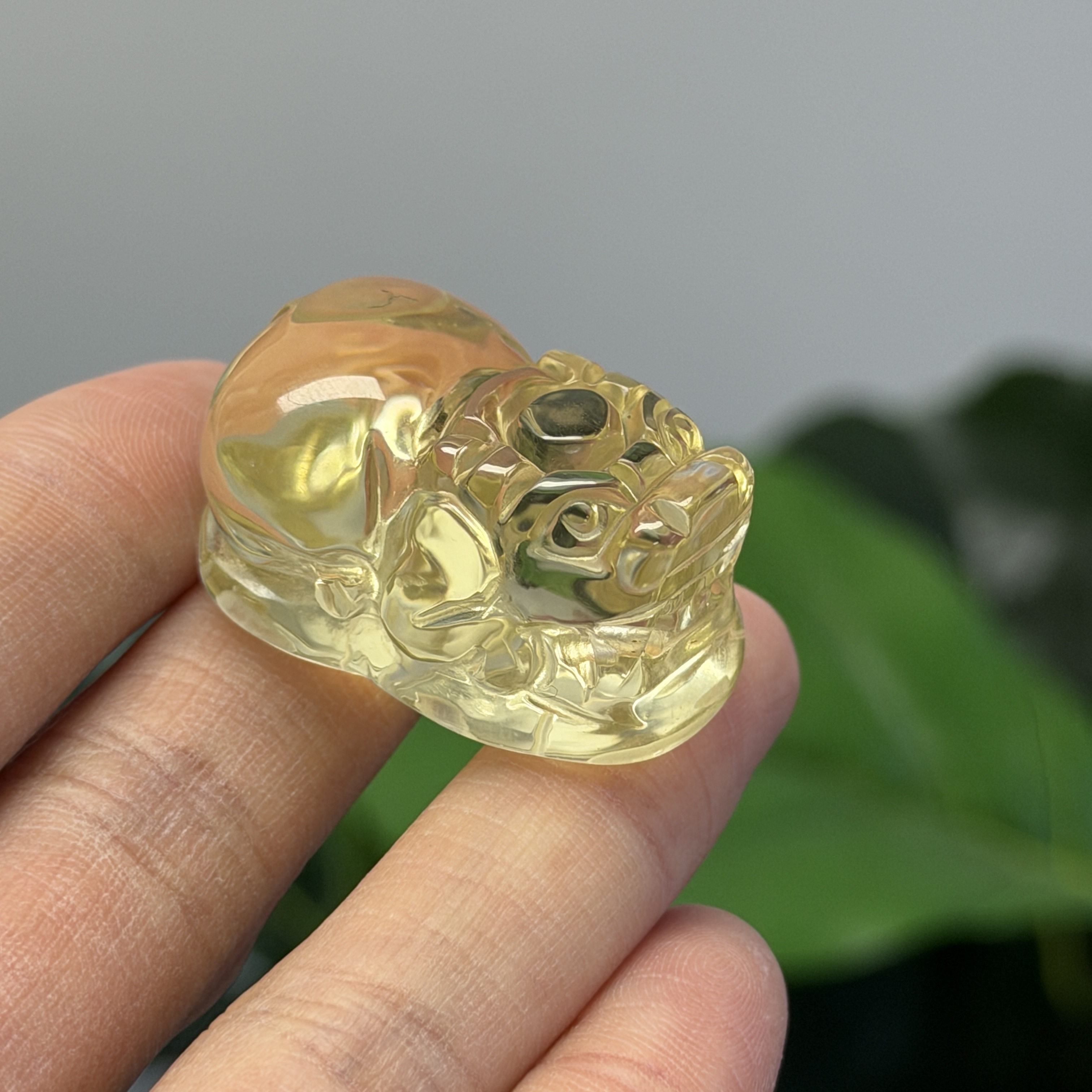 黃水晶貔貅 C1858