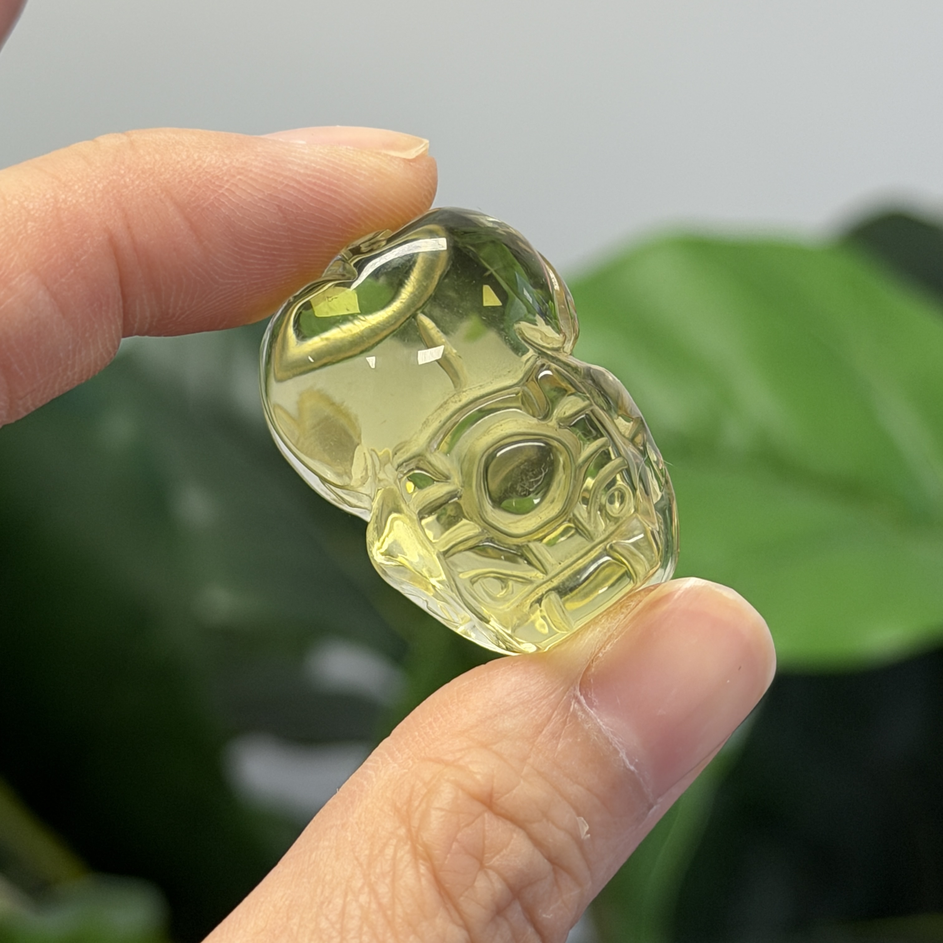 黃水晶貔貅 C1857