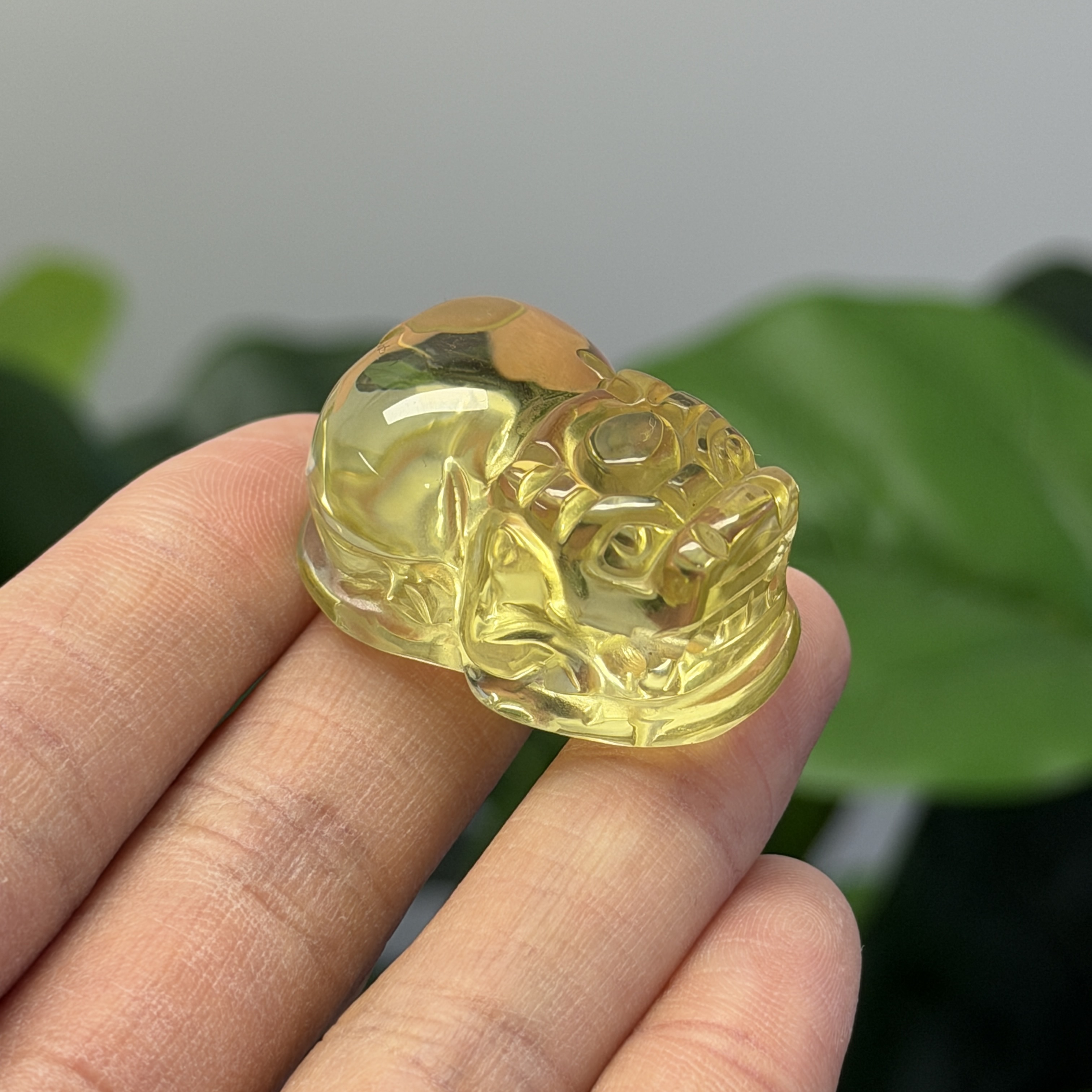 黃水晶貔貅 C1857