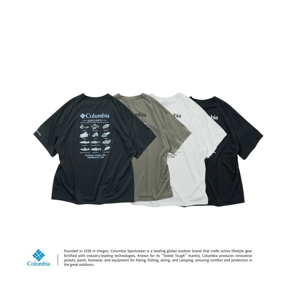 "代購" Columbia × FREAK'S STORE 聯名 Imperial Park 圖鑑背圖 短踢