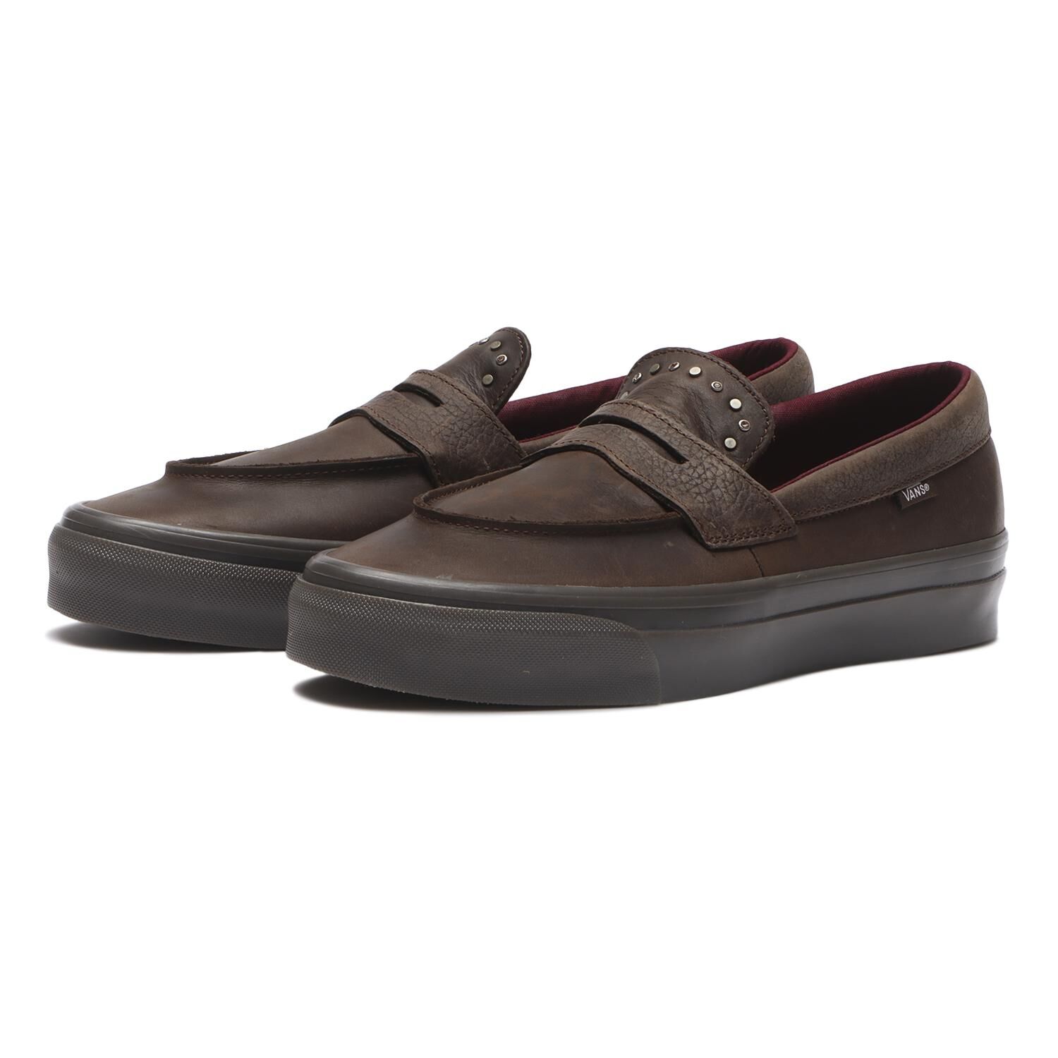 Vans Premium Loafer 53 日本限定 深棕 棕色 鉚釘 復古 男女 樂福鞋 VN000VATDMV