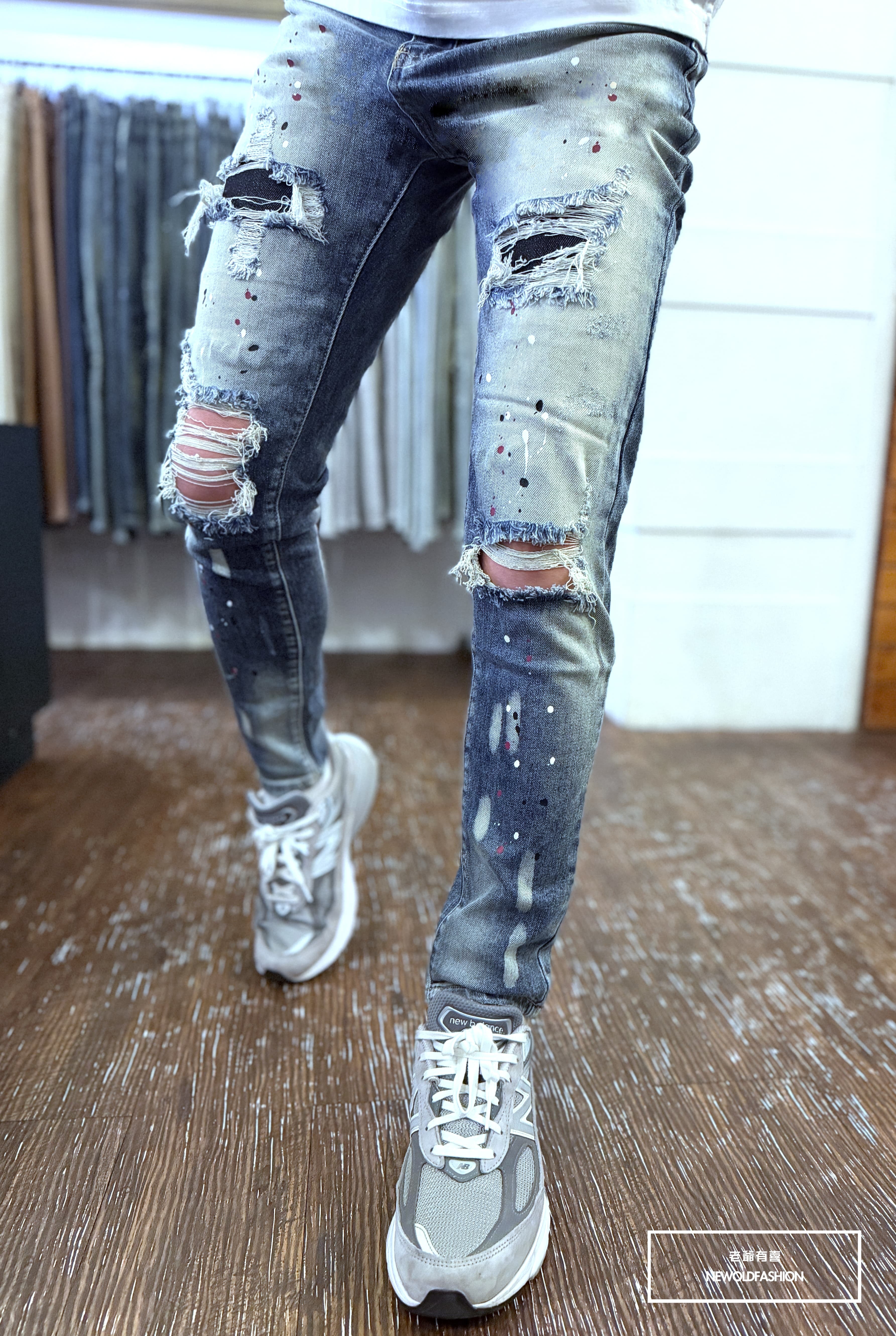 『新品上市』重磅深邃渲藍噴漆小直筒(NOF26043879)