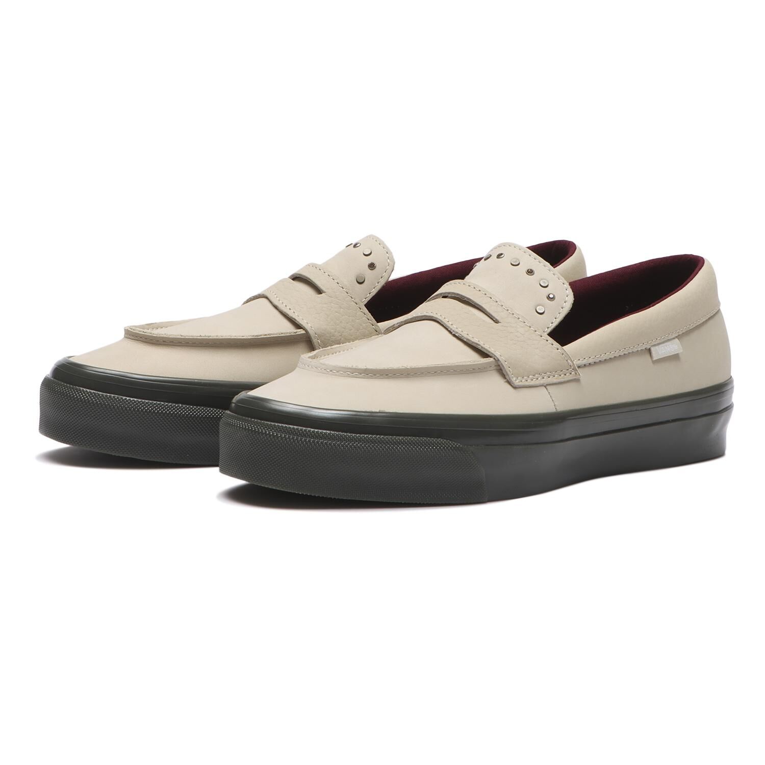 Vans Premium Loafer 53 日本限定 奶油 鉚釘 復古 男女 樂福鞋 VN000VATDJR
