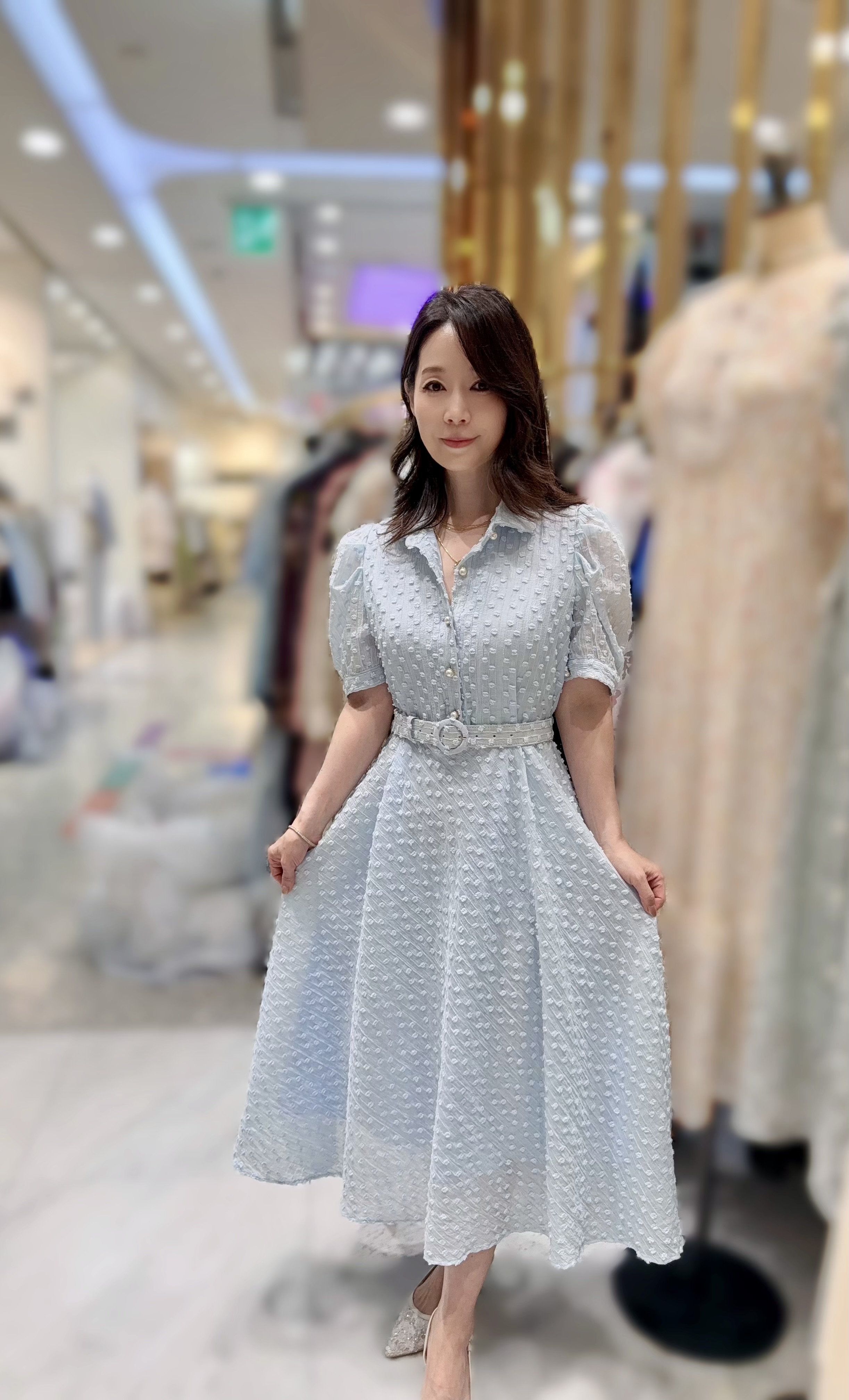 AD40 胸40 -45  腰38 長46.5 $929 (一口價)