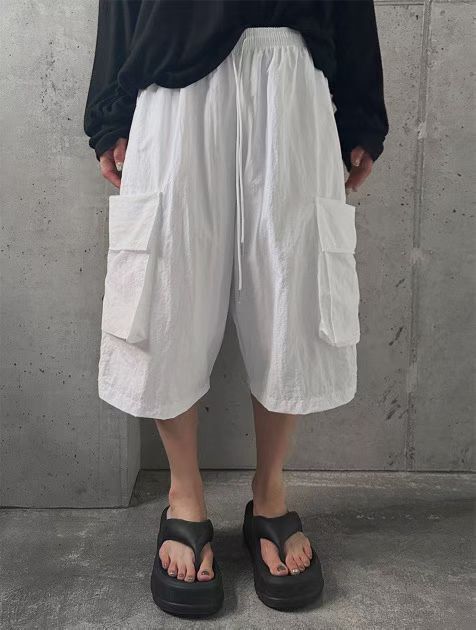 淨色工裝短褲 GARMENTS-070P