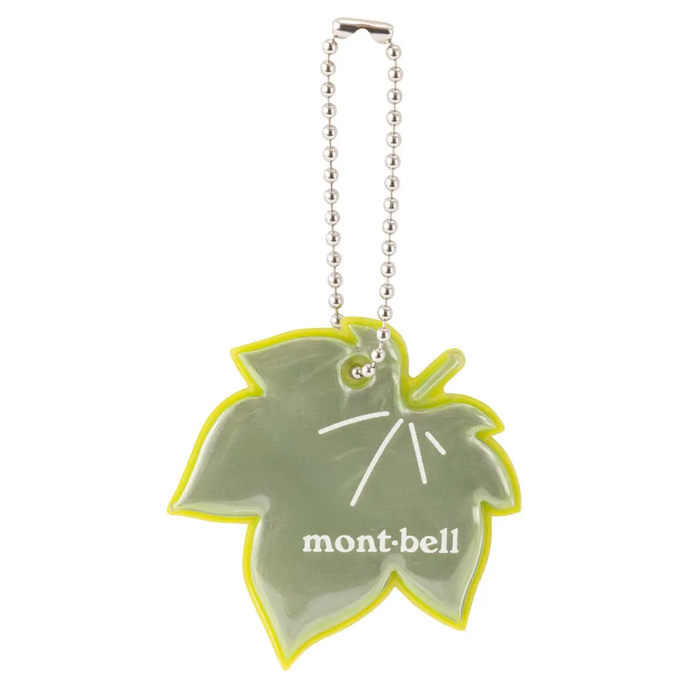 Montbell Safety Reflector Maple Leaf 1134145 反光吊飾