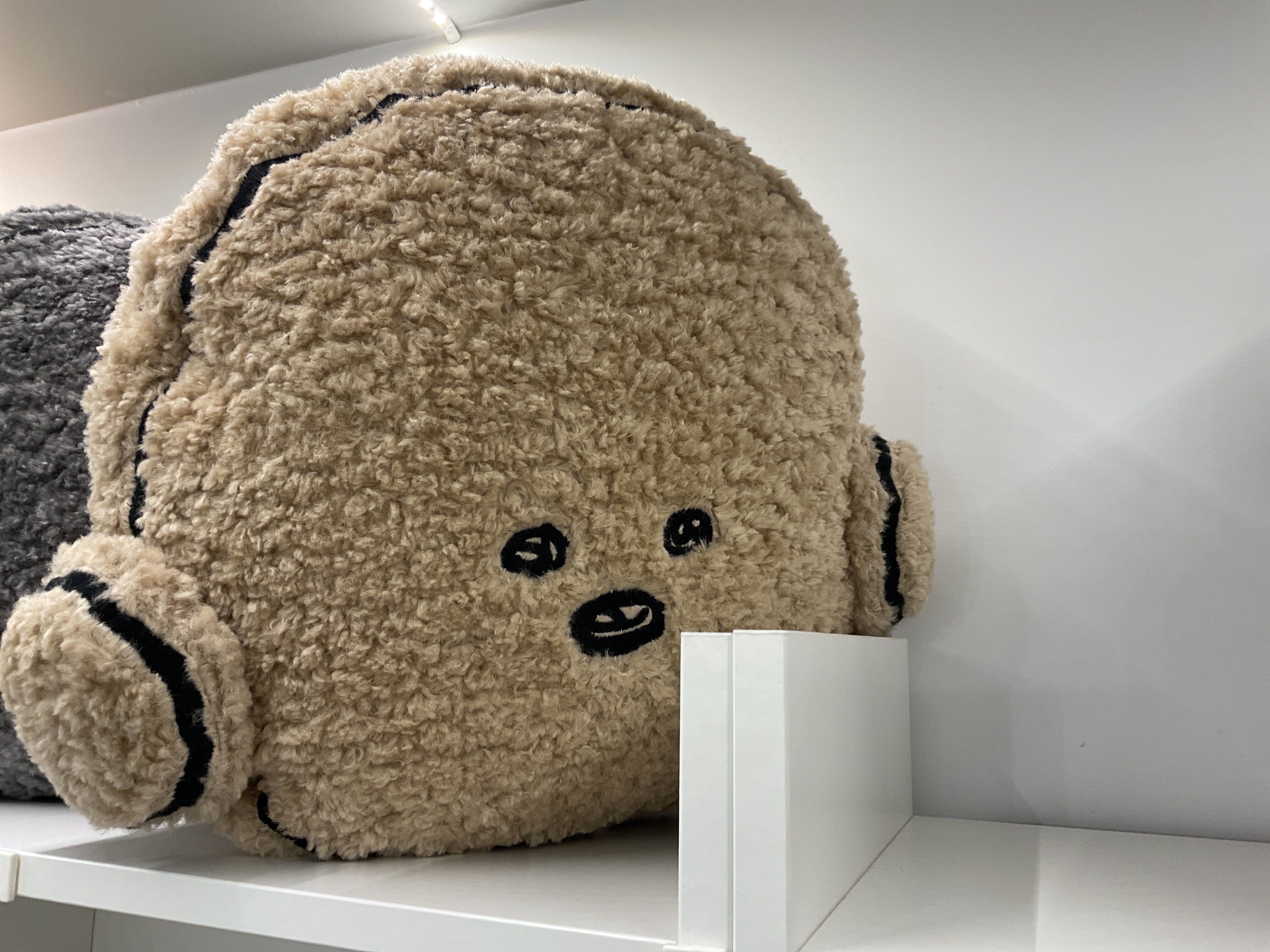 現貨-奶油頭比熊抱枕