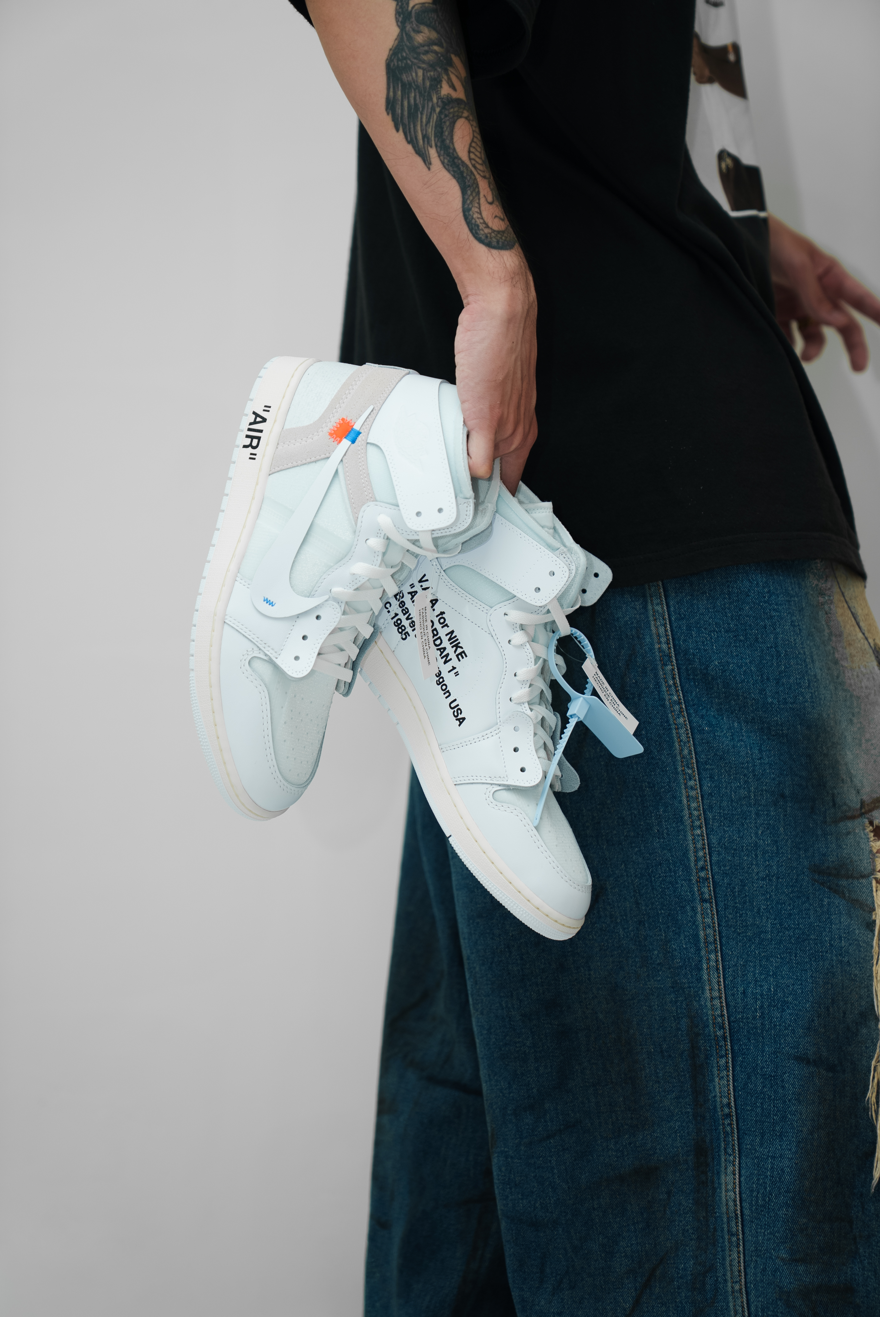 【Focus Store】部分現貨 Virgil Abloh Archive™ x Air Jordan 1 High OG "Alaska" 純白 聯名 AA3834-100