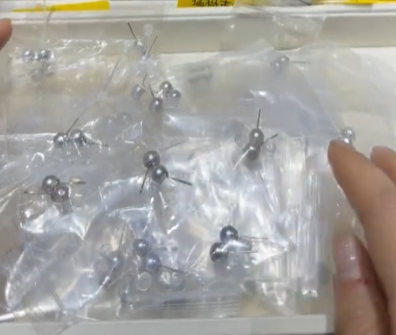 260409 - A9 大溪地真多麻純銀耳針耳環1對