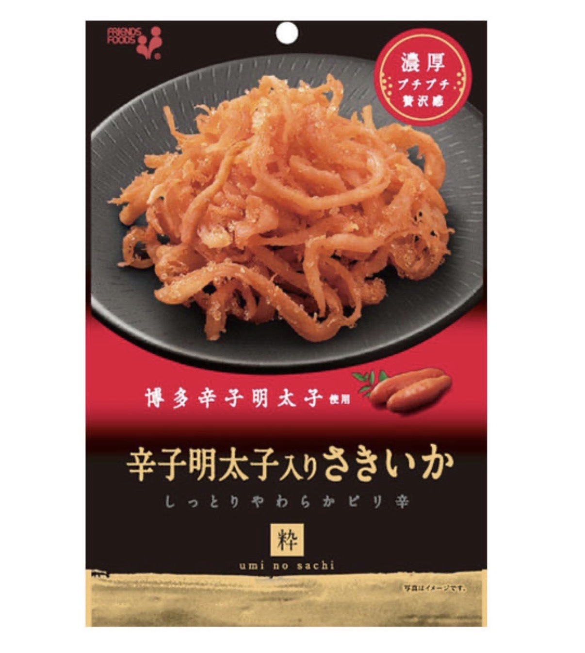 【長線好評】JP 濃厚明太子辣味魷魚絲 40g 3399 TK260409