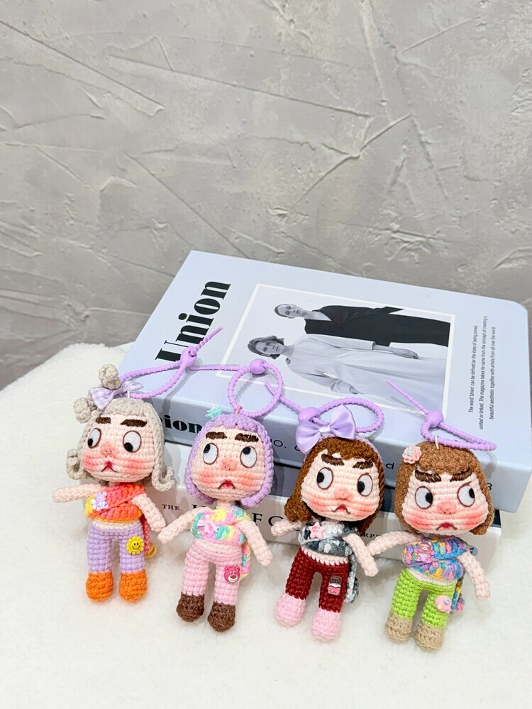 渲染泰服迷你醜娃吊飾-4號『約10-11cm』((不列入會員折扣))