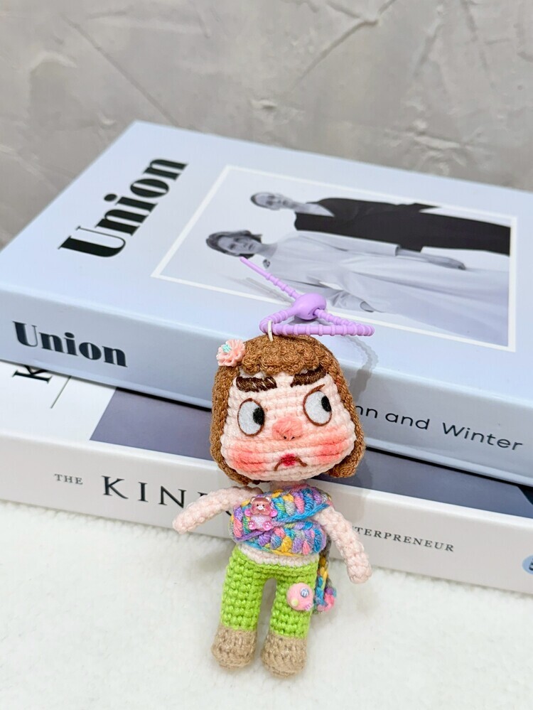 渲染泰服迷你醜娃吊飾-4號『約10-11cm』((不列入會員折扣))