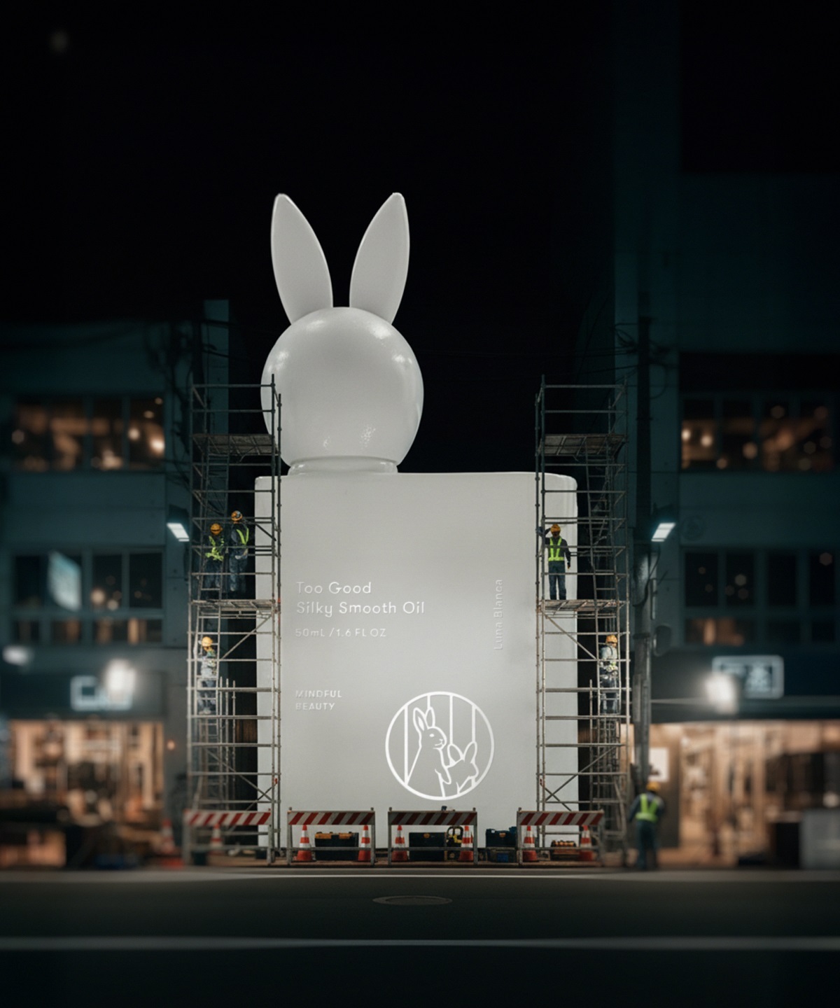 SINN PURETE 香氛絲滑柔順髮油 50ML｜ Luna Blanca FR2聯名限定款｜白月