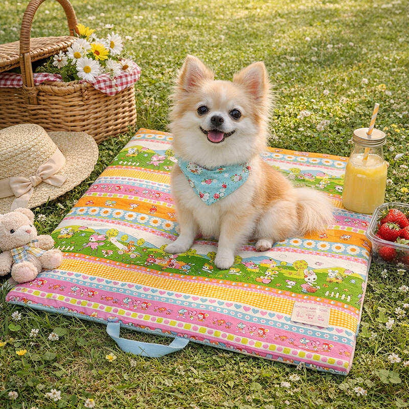 OOPS!｜外出折疊墊- 復古咖啡派對