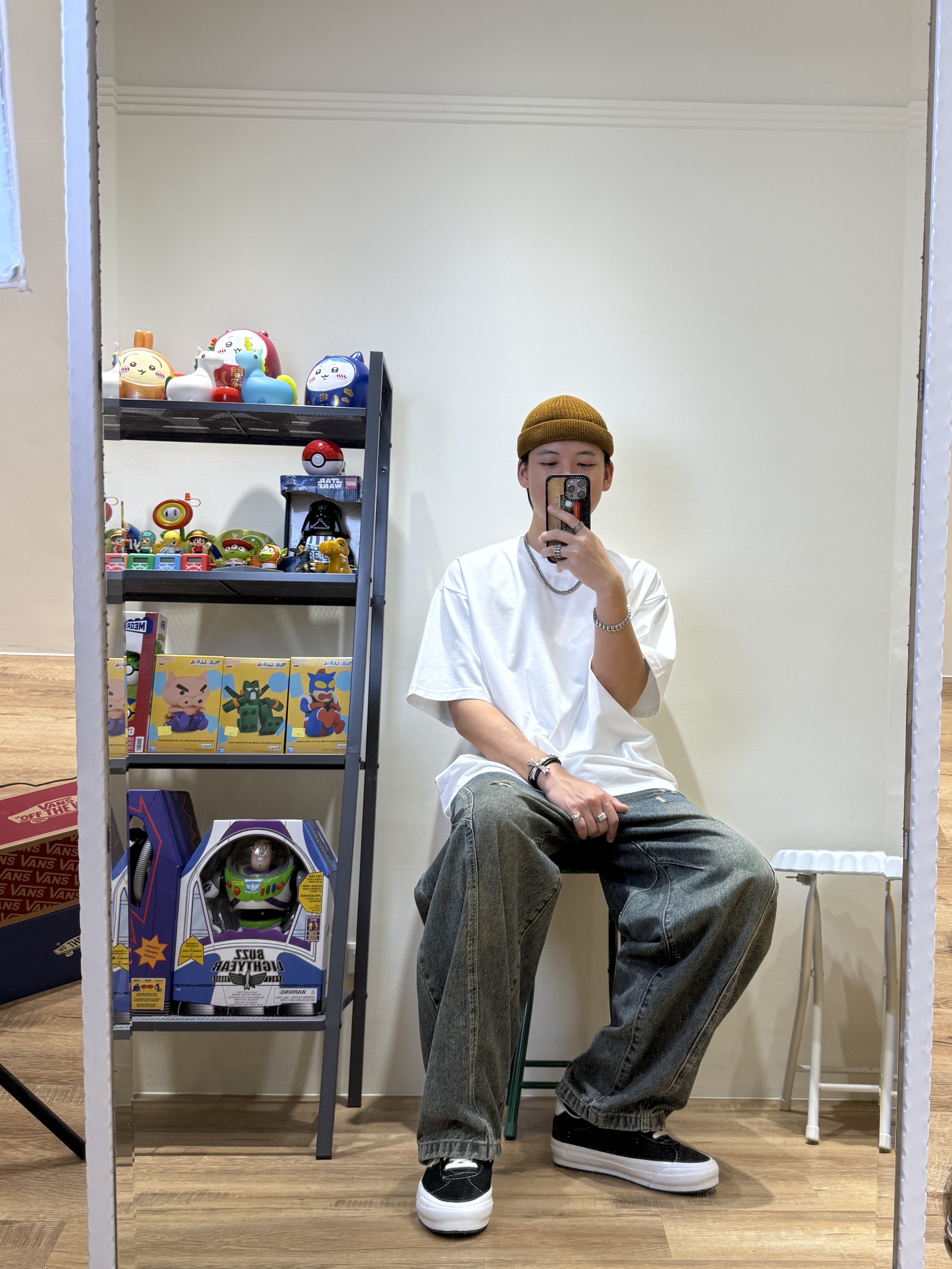 SORONA涼感寬鬆重磅短T(白)