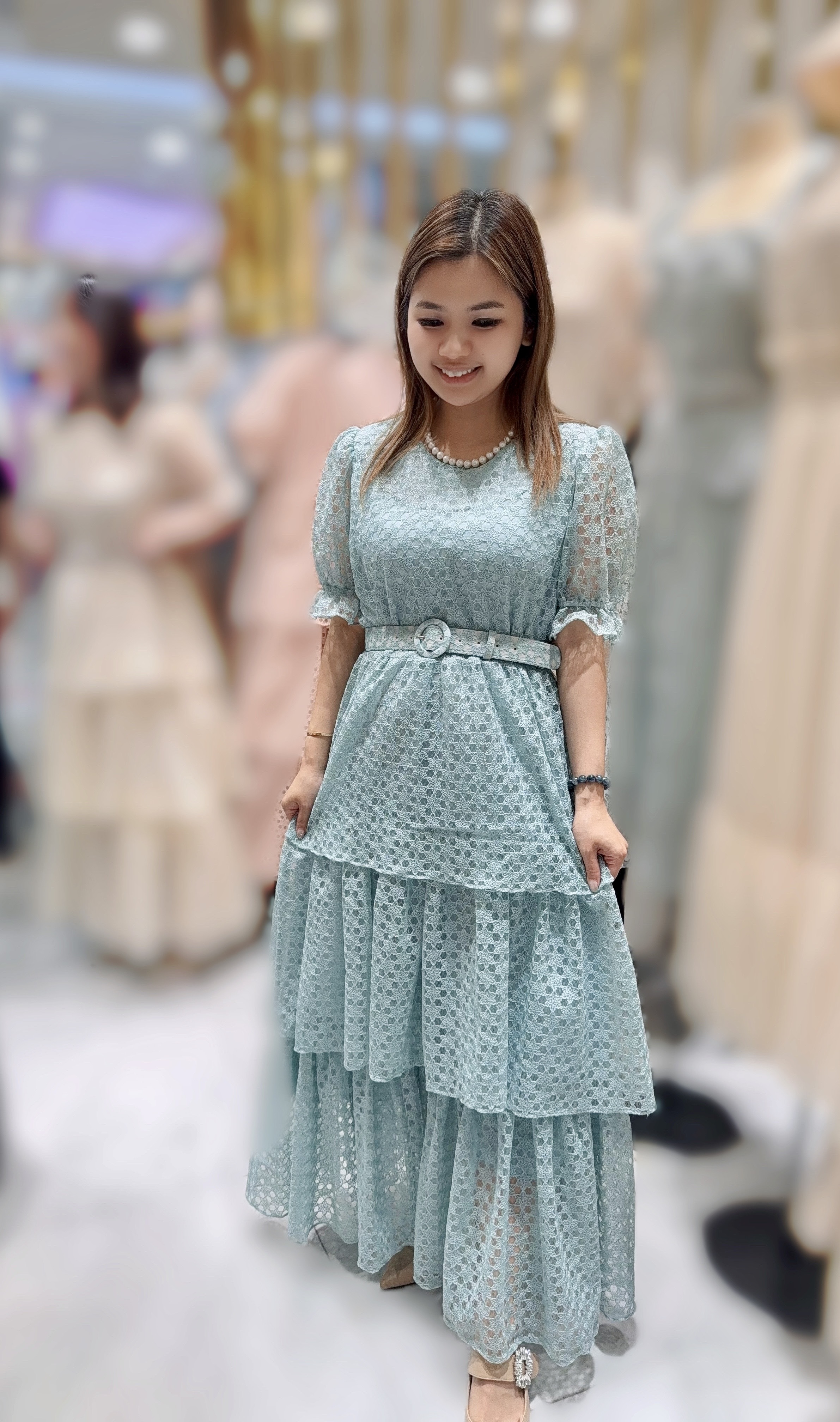 AD42  長版  胸40 -44  腰37 長50 $1039 (一口價)