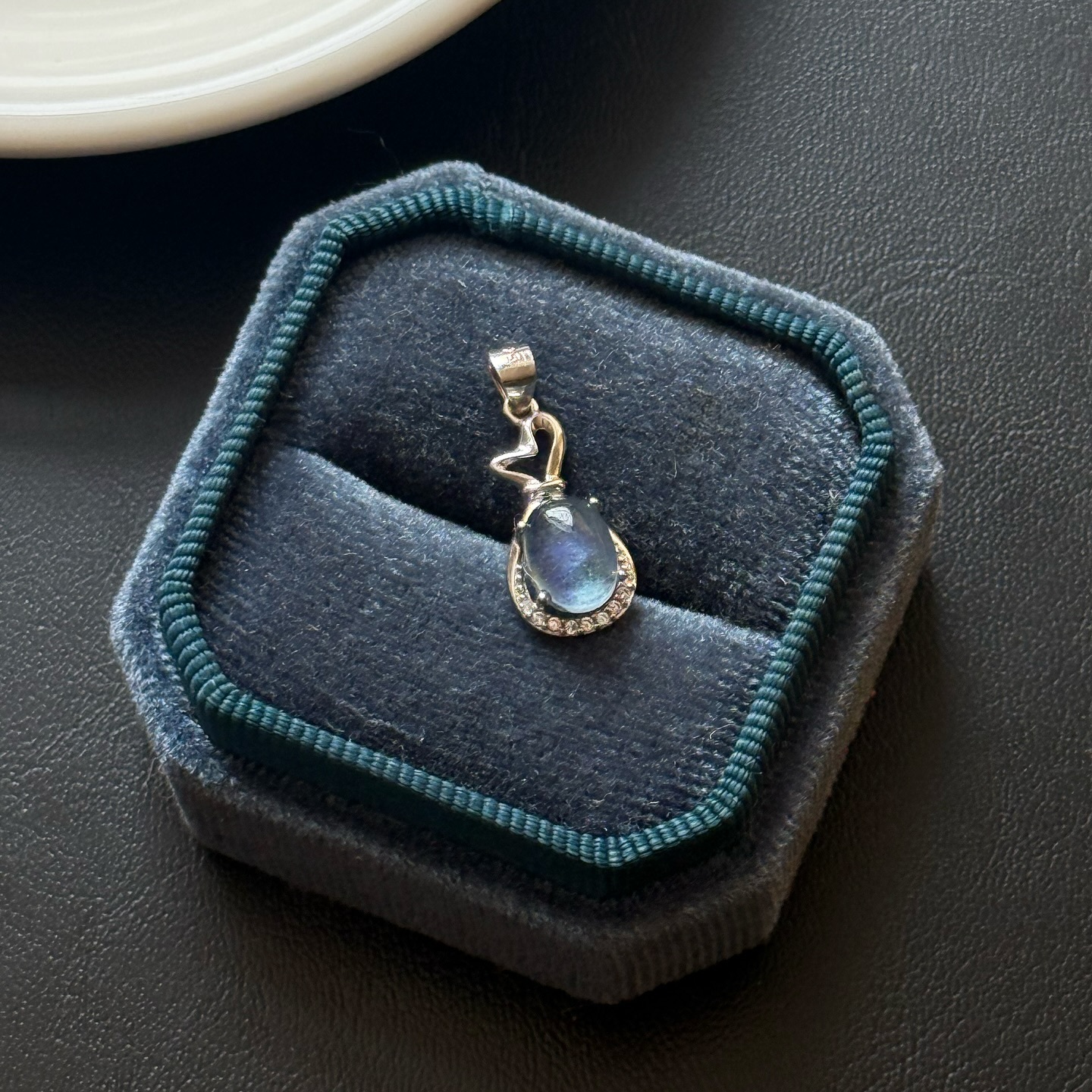 [原石] 海藍寶 福袋 925銀項鏈吊墜