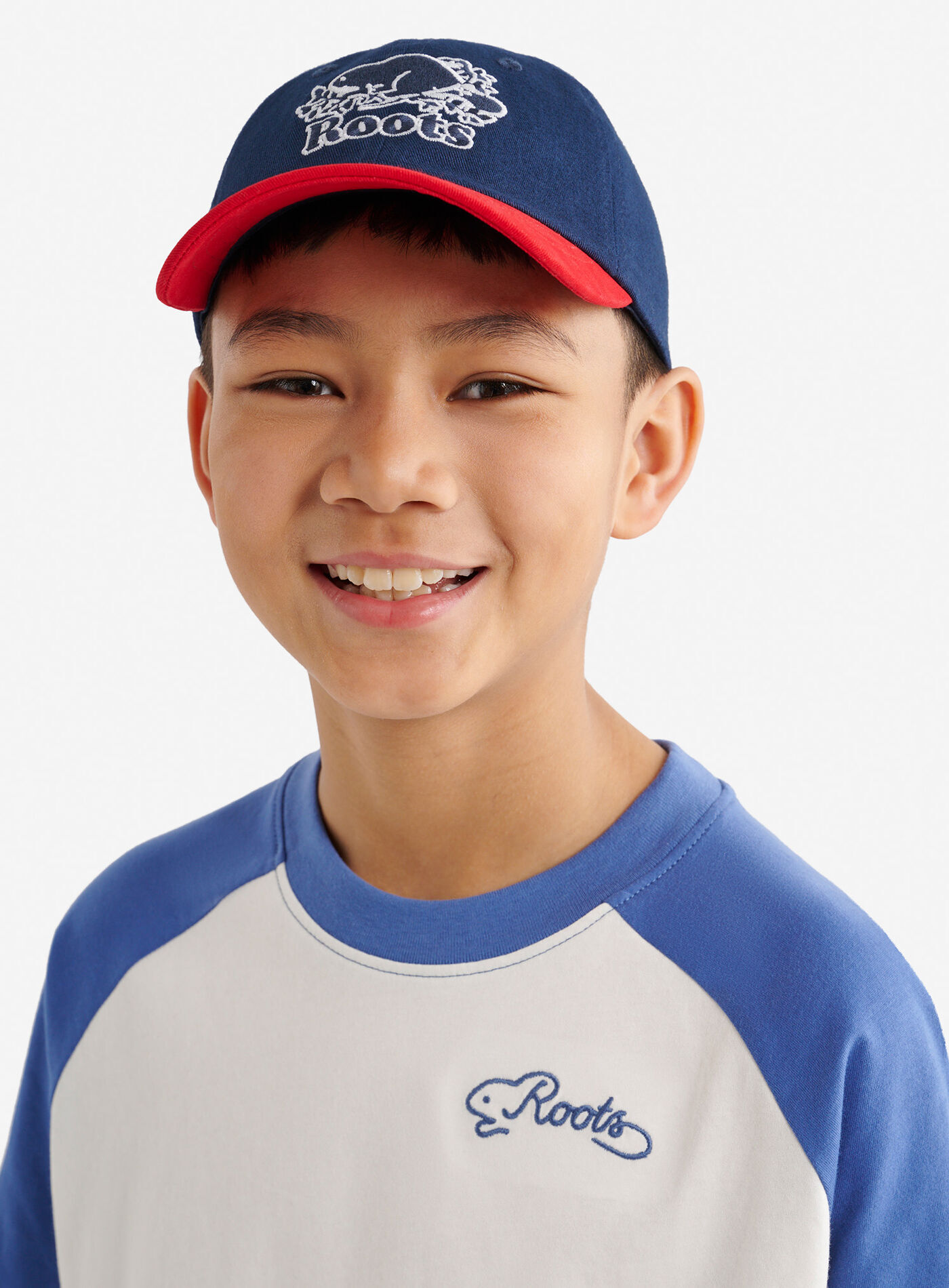 ROOTS 童裝 經典海狸 撞色 夜光款 帽子 (2色)