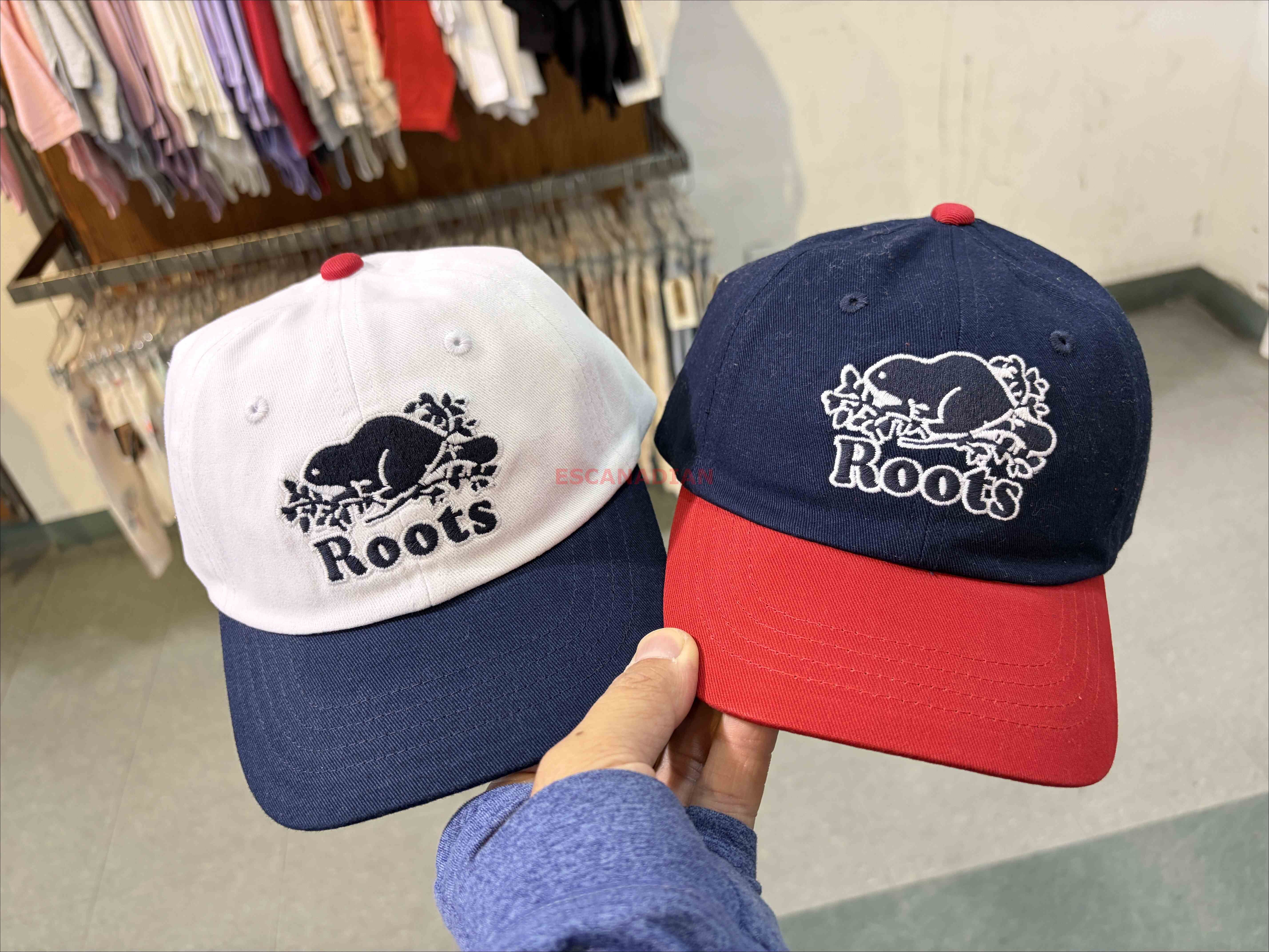 ROOTS 童裝 經典海狸 撞色 夜光款 帽子 (2色)