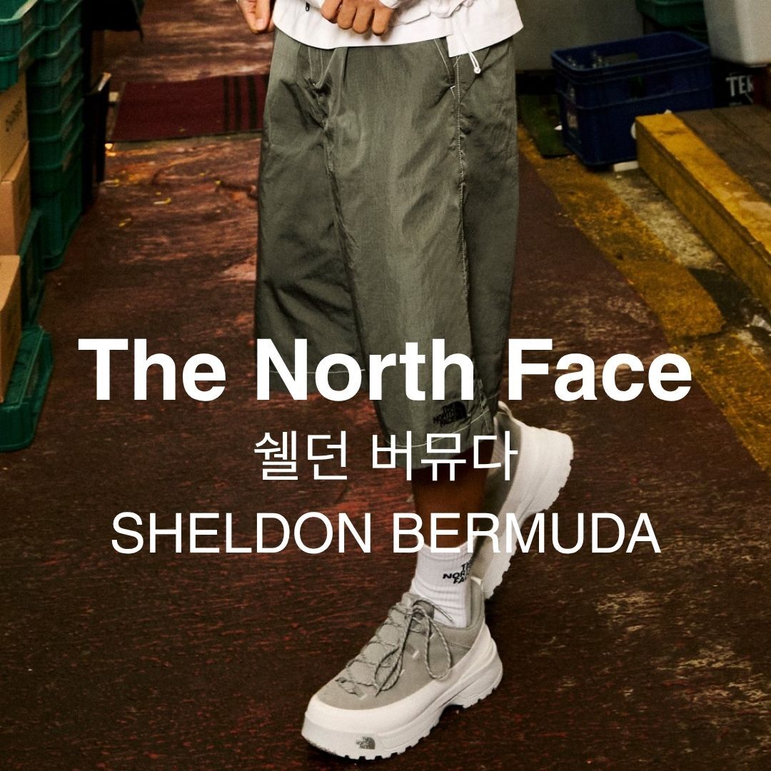 【預購】The North Face SHELDON BERMUDA 百慕達短褲 白色標籤限定 NS6NS03