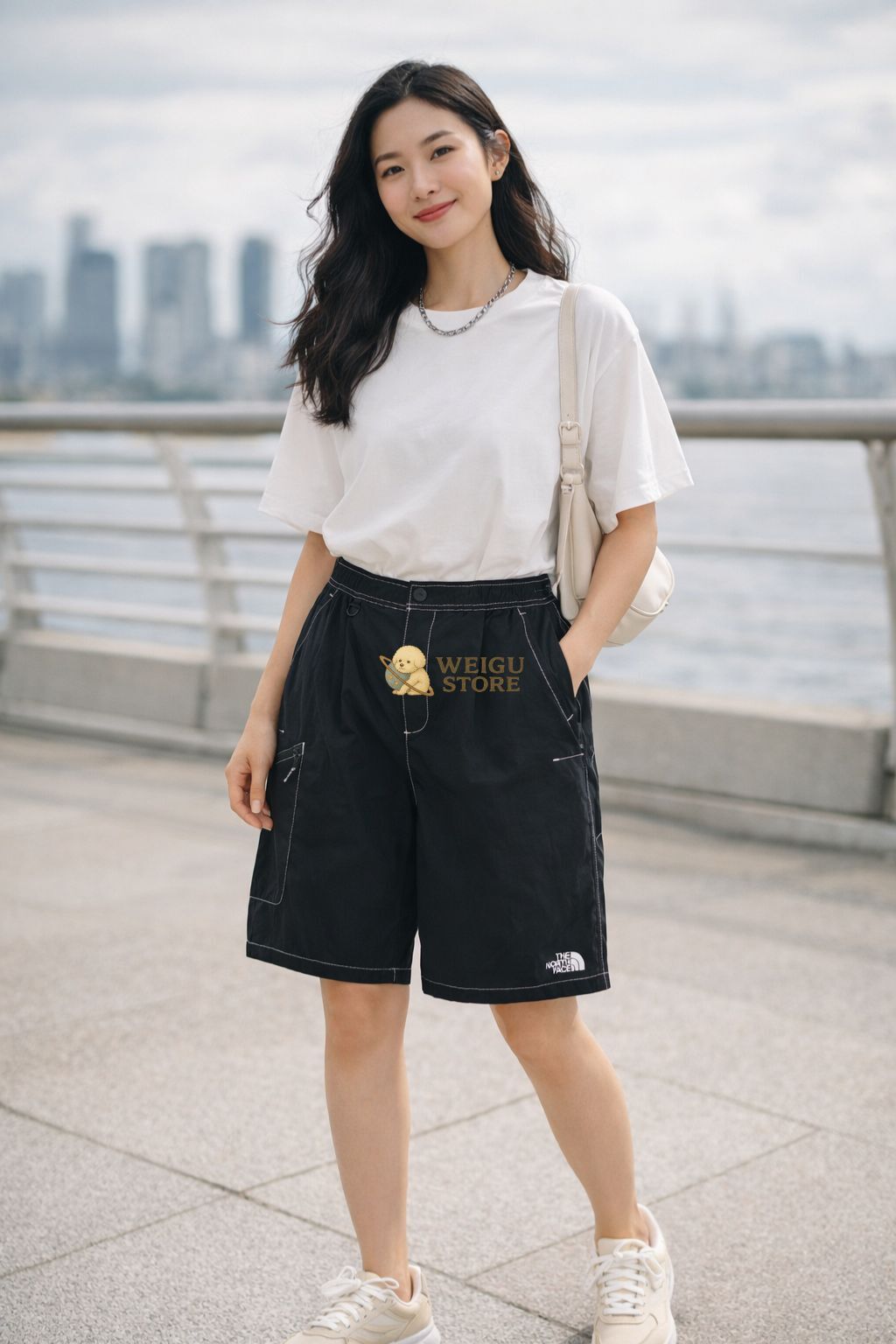 【預購】The North Face SHELDON BERMUDA 百慕達短褲 白色標籤限定 NS6NS03