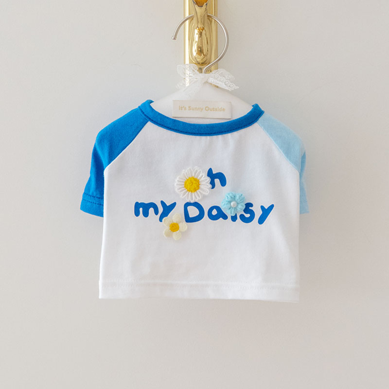 Oh My Daisy TS｜藍白雛菊棉T恤  It’s