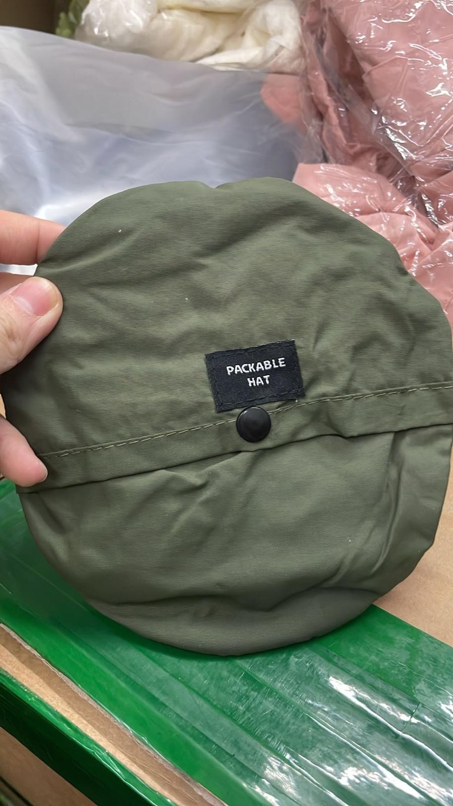 現貨 日系速乾可收納防水防曬帽(#919 大D）