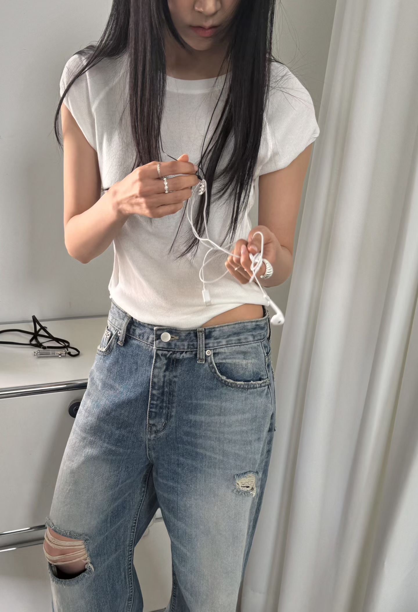 A09-女人味織紋上衣(4色)