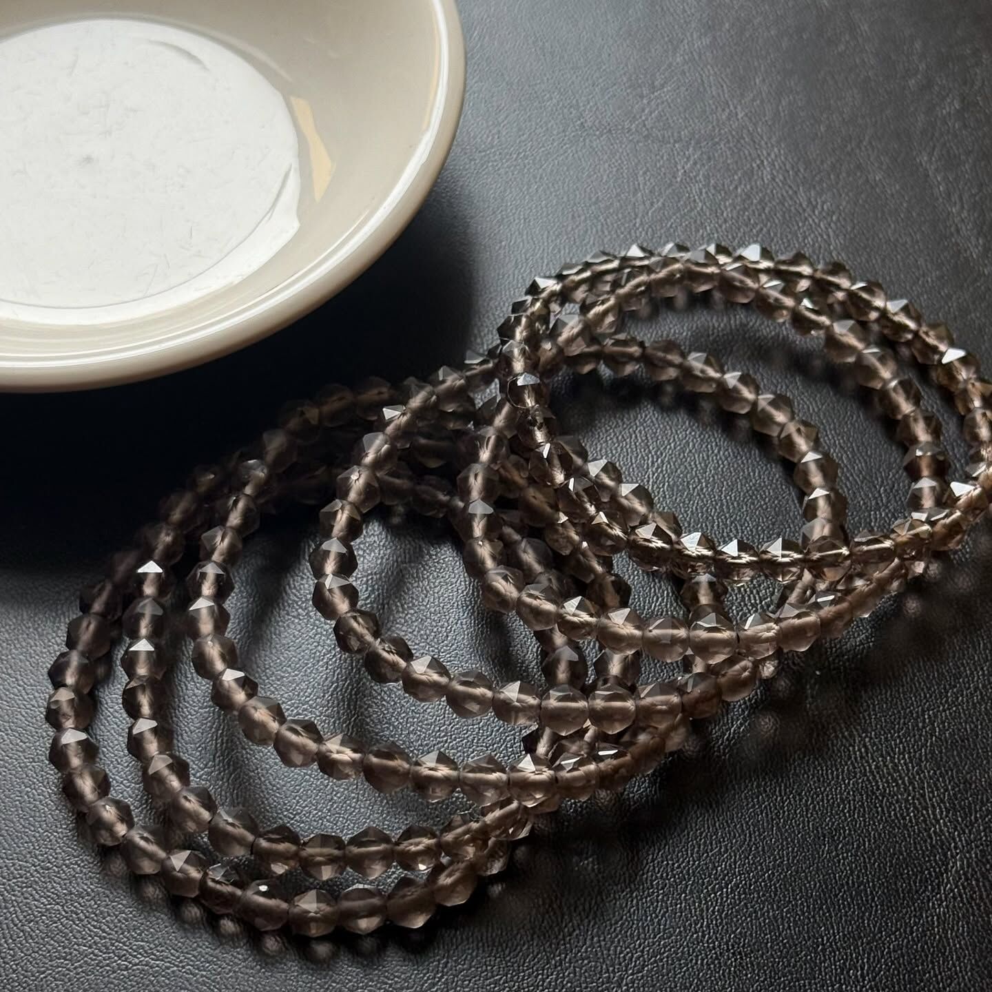 [原石] 茶晶 水晶手串