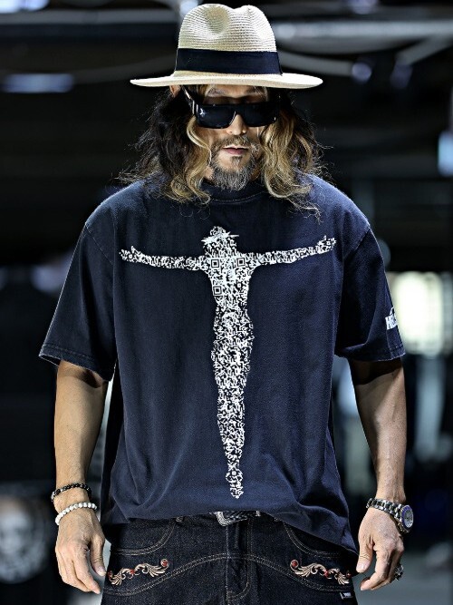 耶穌條碼水洗短袖上衣