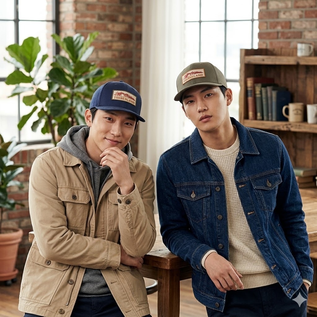 【預購】TIMBERLAND H040918 經典露營補丁平沿帽