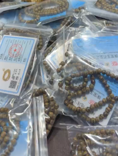 260409 - A37 6mm+一線沉香108珠頸鏈（一物一證書）