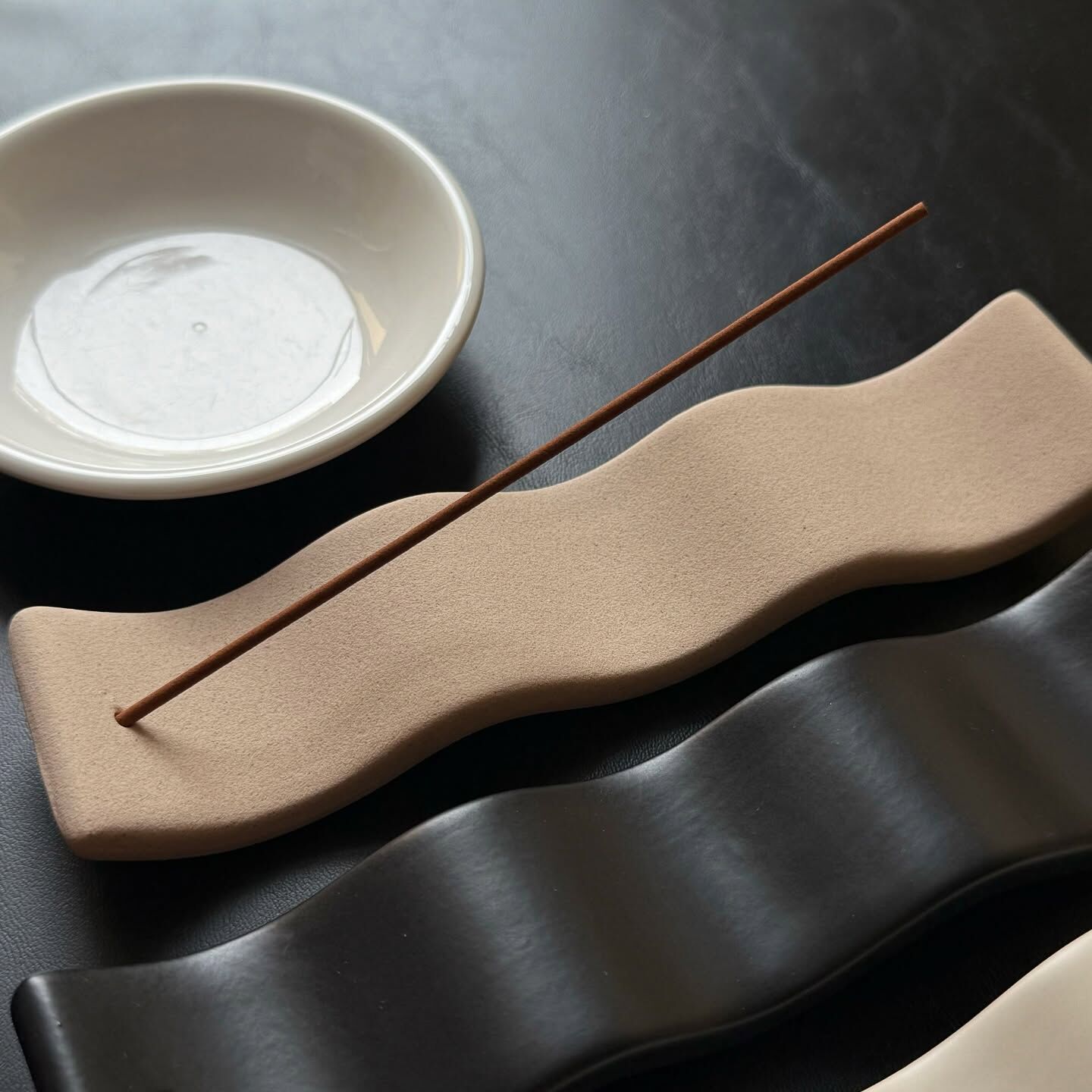 [原石] 波浪線香插