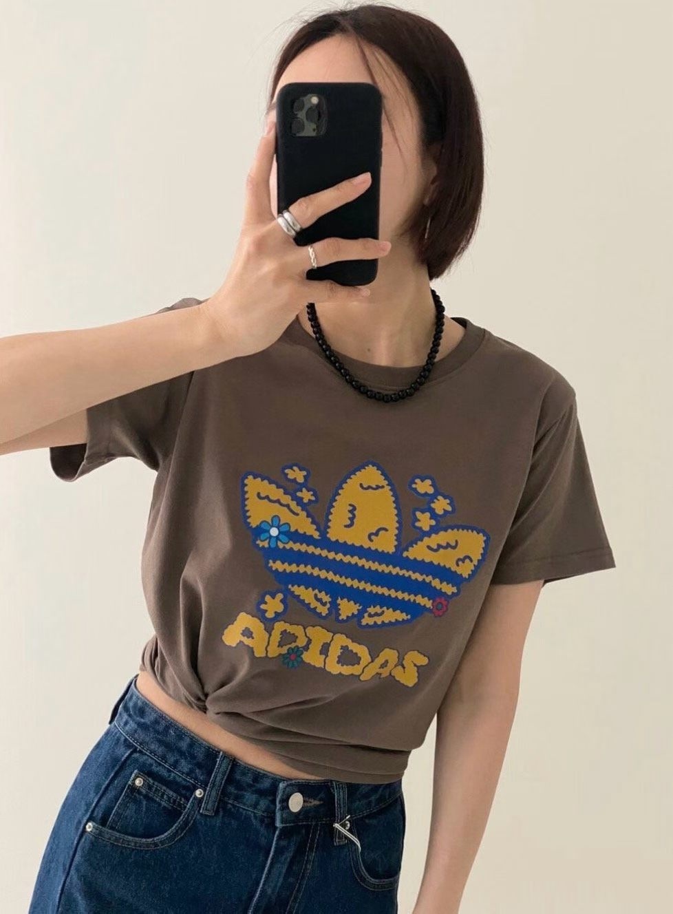 Lap1 韓國高質品牌👍 不起毛球超靚料tee