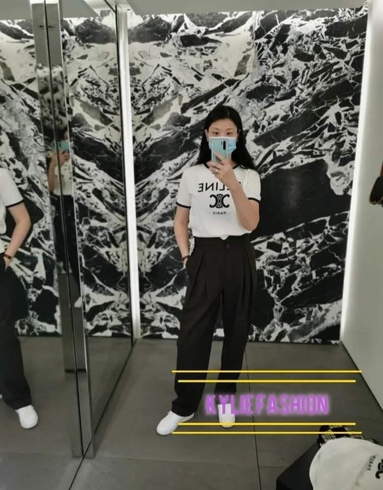 CELINE 凱旋門 白色Tee