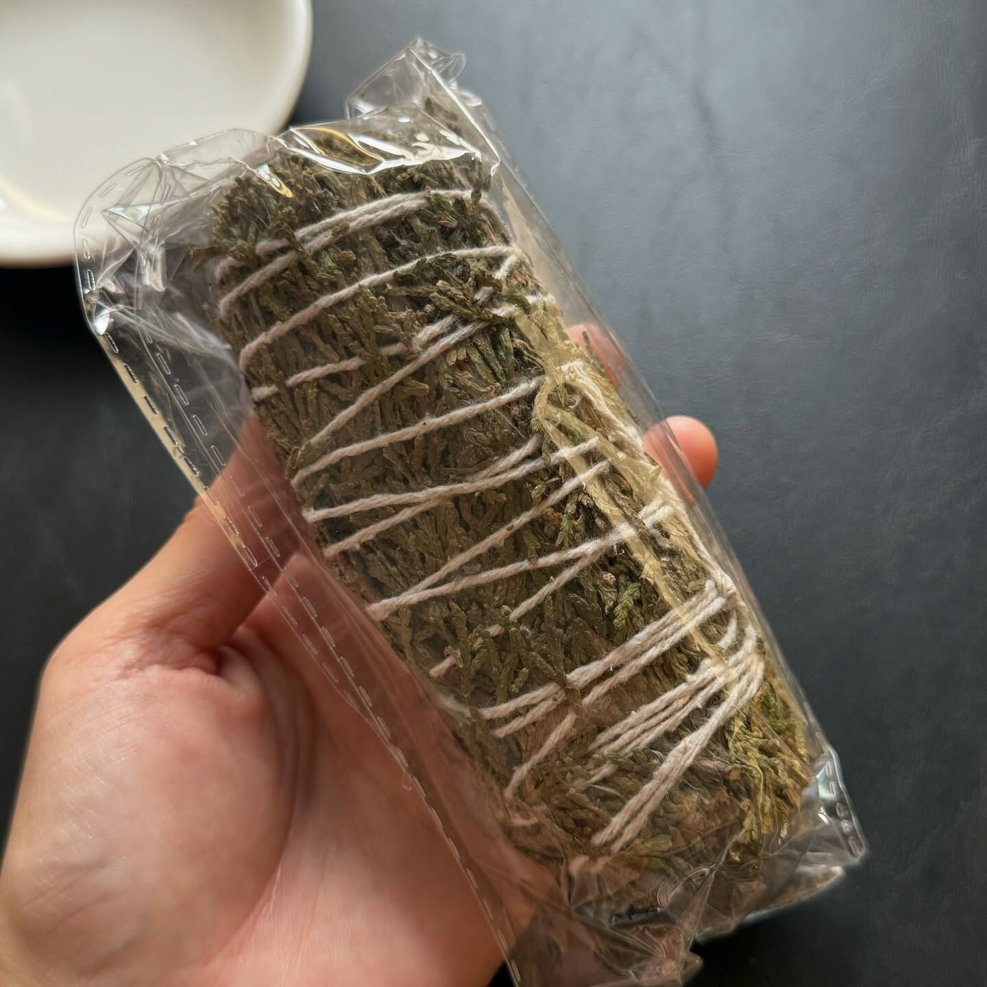[原石] 雪松香杖 植物薰草杖 淨化草杖