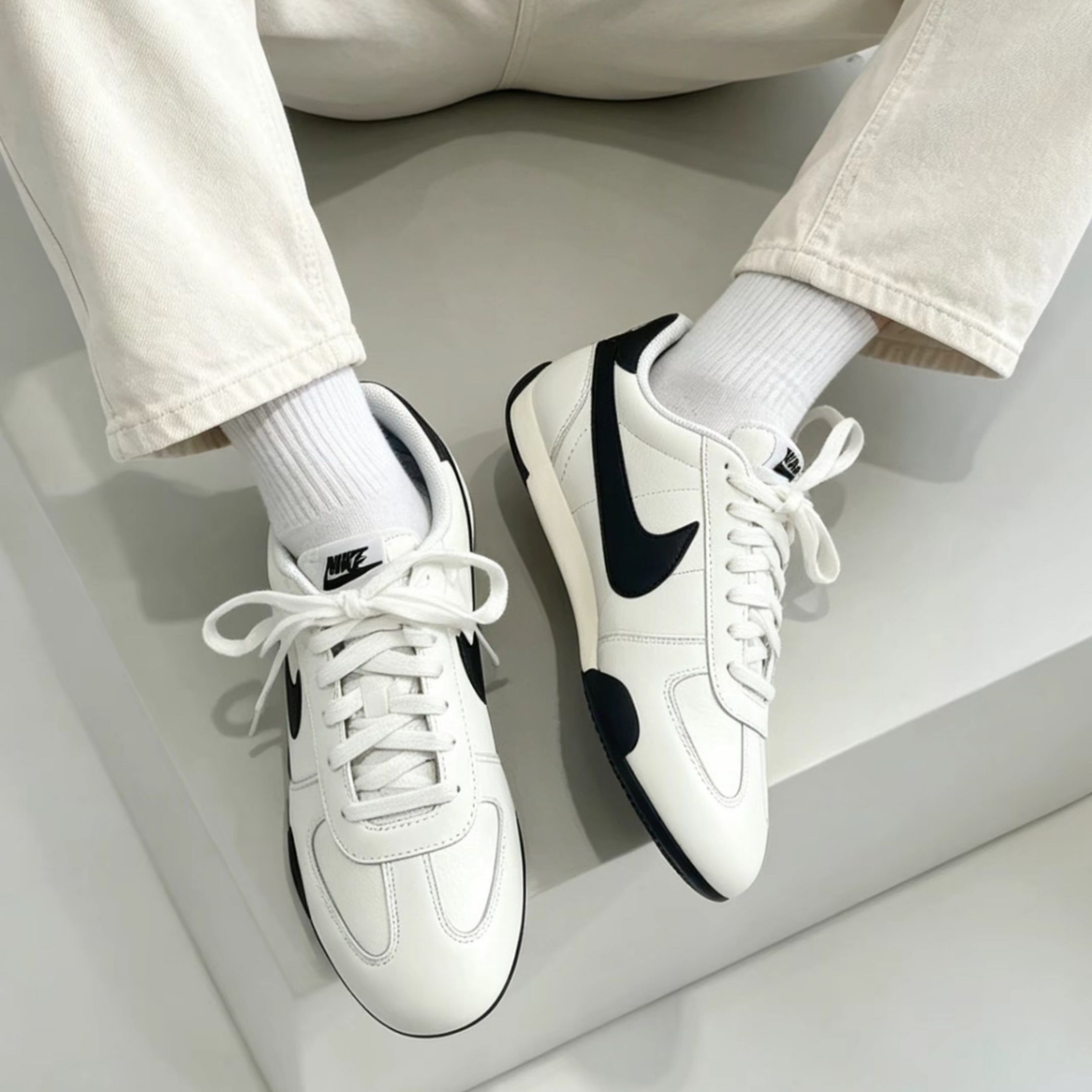 NICEDAY 代購 Nike Sprint sis 德訓鞋 黑白 平底 IB7102-100