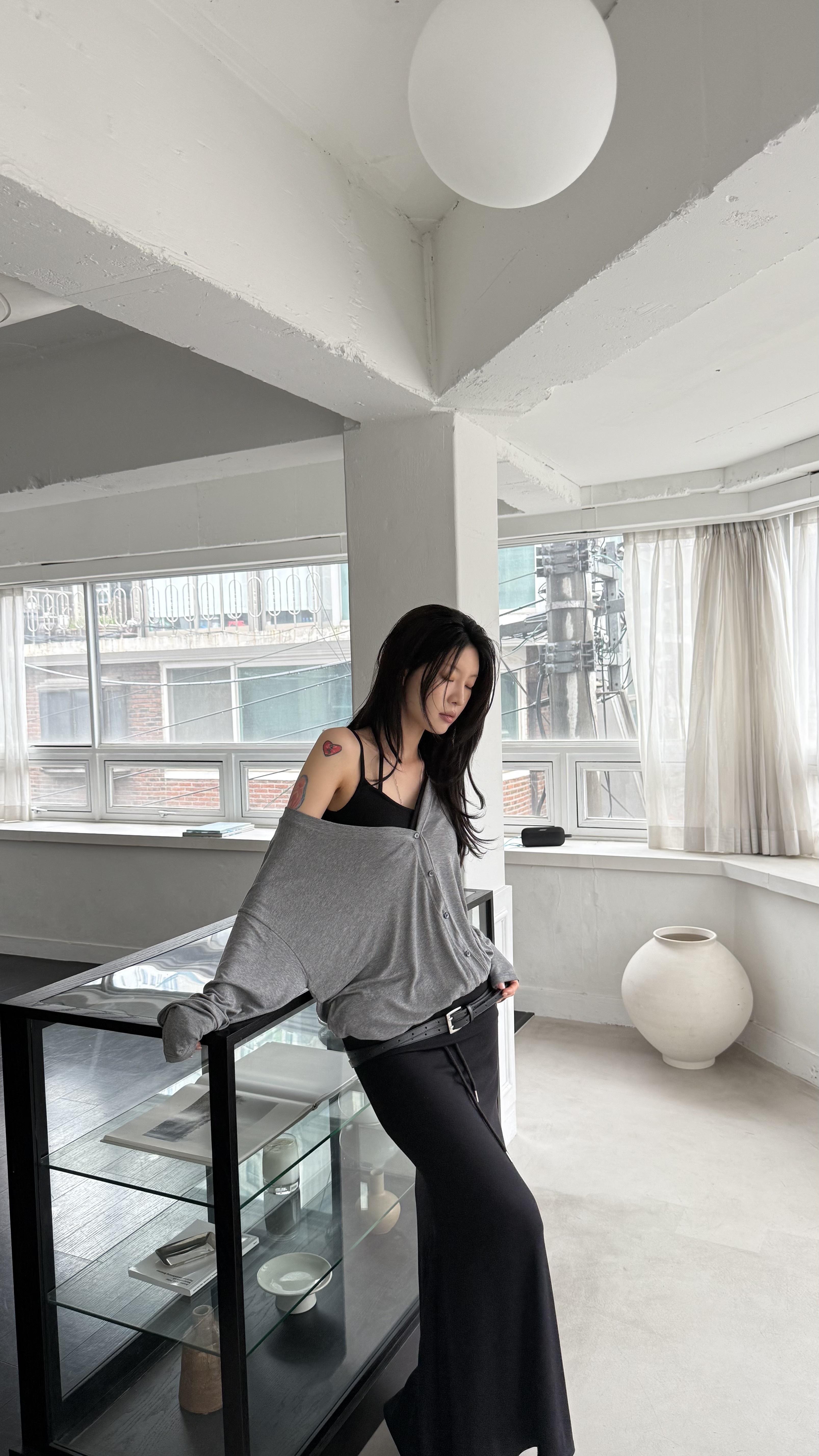 日常百搭2ways小外套(灰/黑)