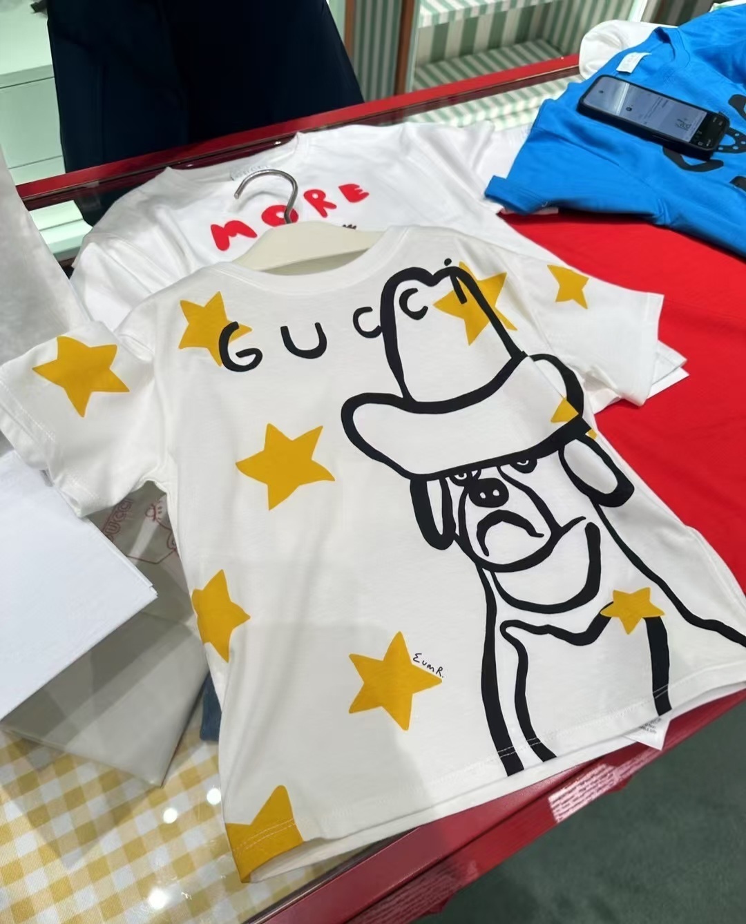 GG Kids 老虎狗 圖案Tee