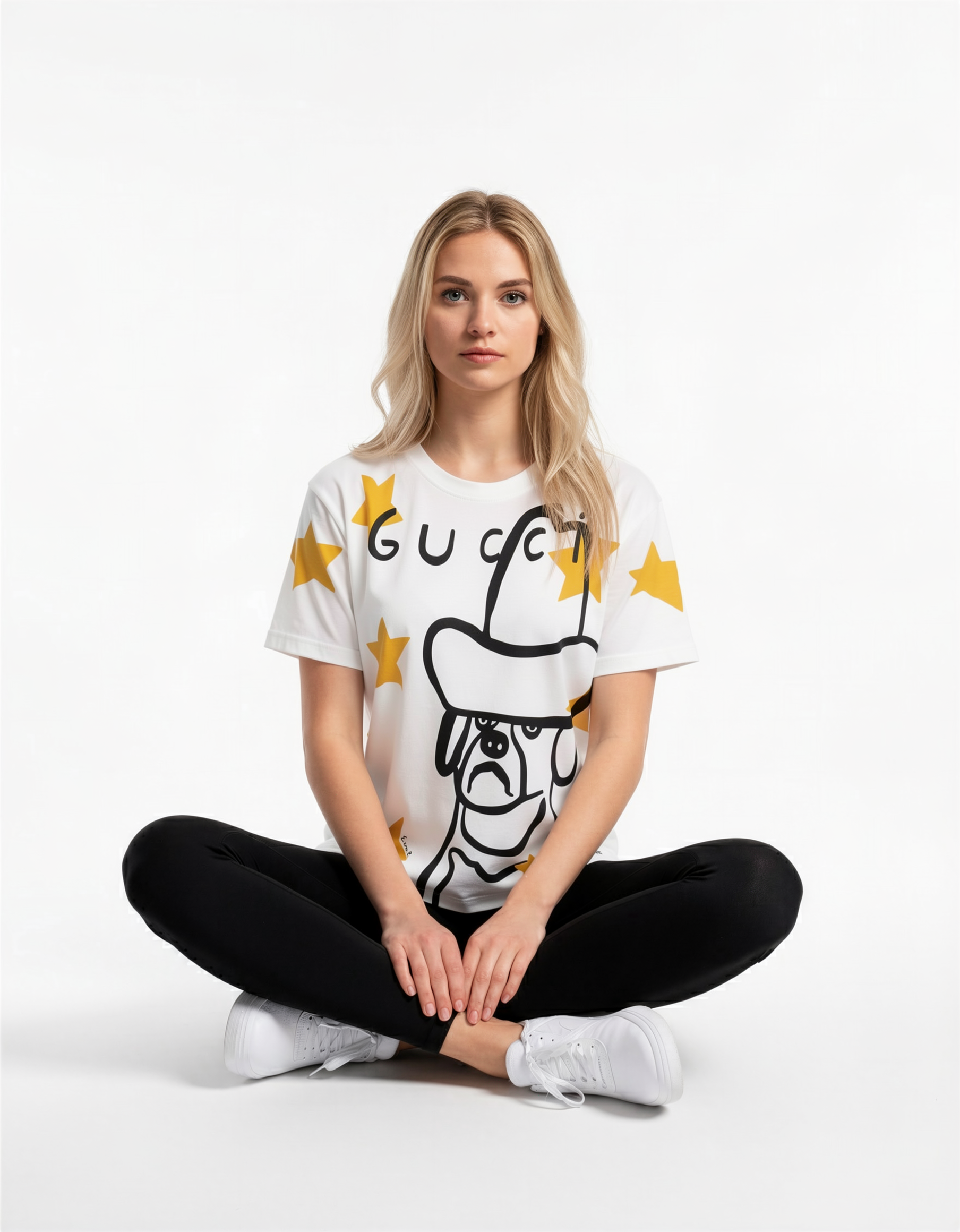 GG Kids 老虎狗 圖案Tee