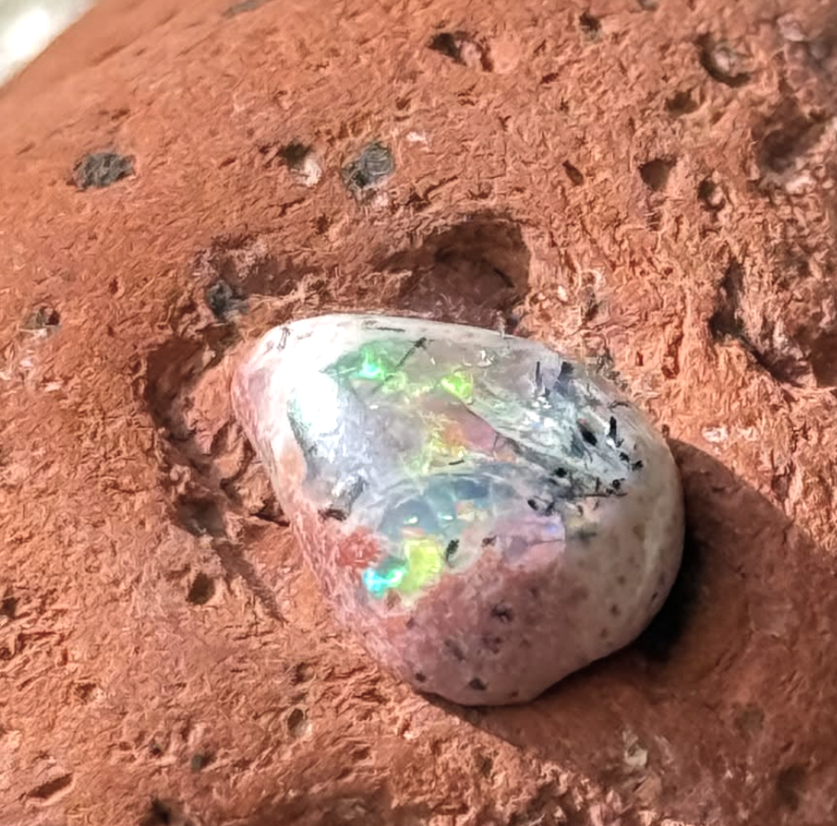 [原石] 墨西哥火蛋白石