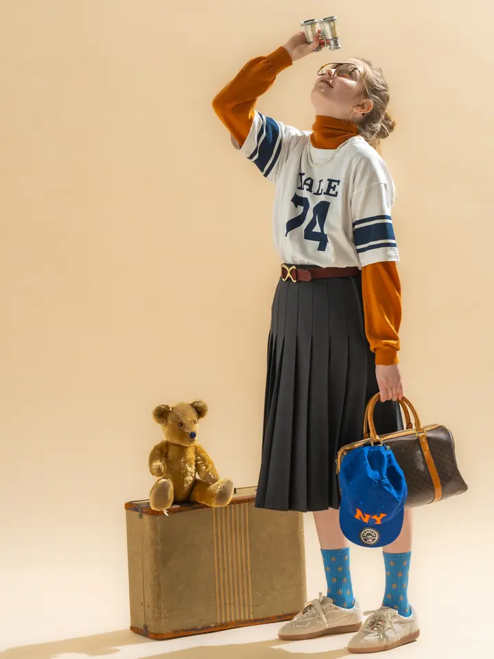 [連線優惠]靴下屋 日系羅紋小花短襪